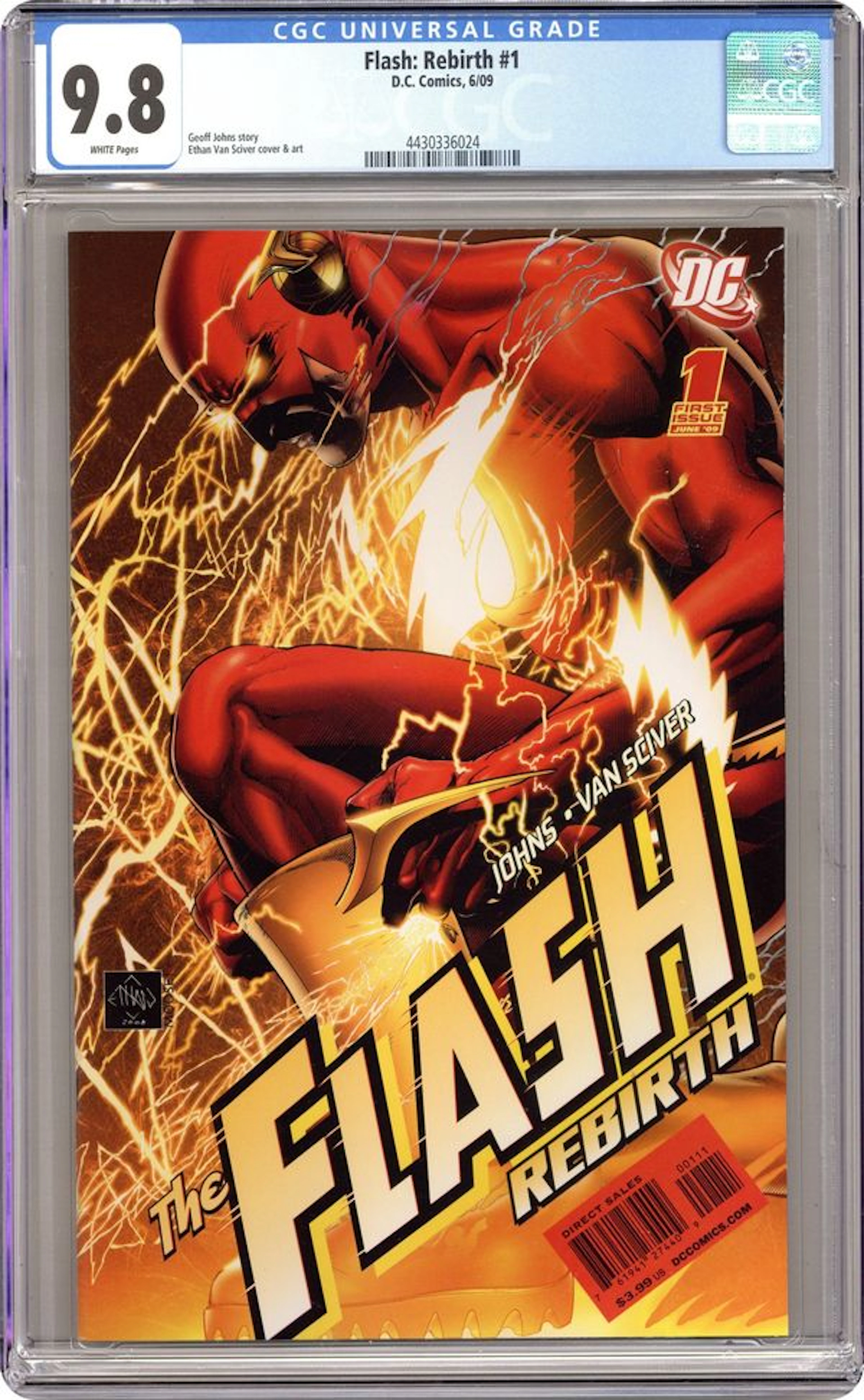 Flash Rebirth (2009 DC) 1A CGC 9.8