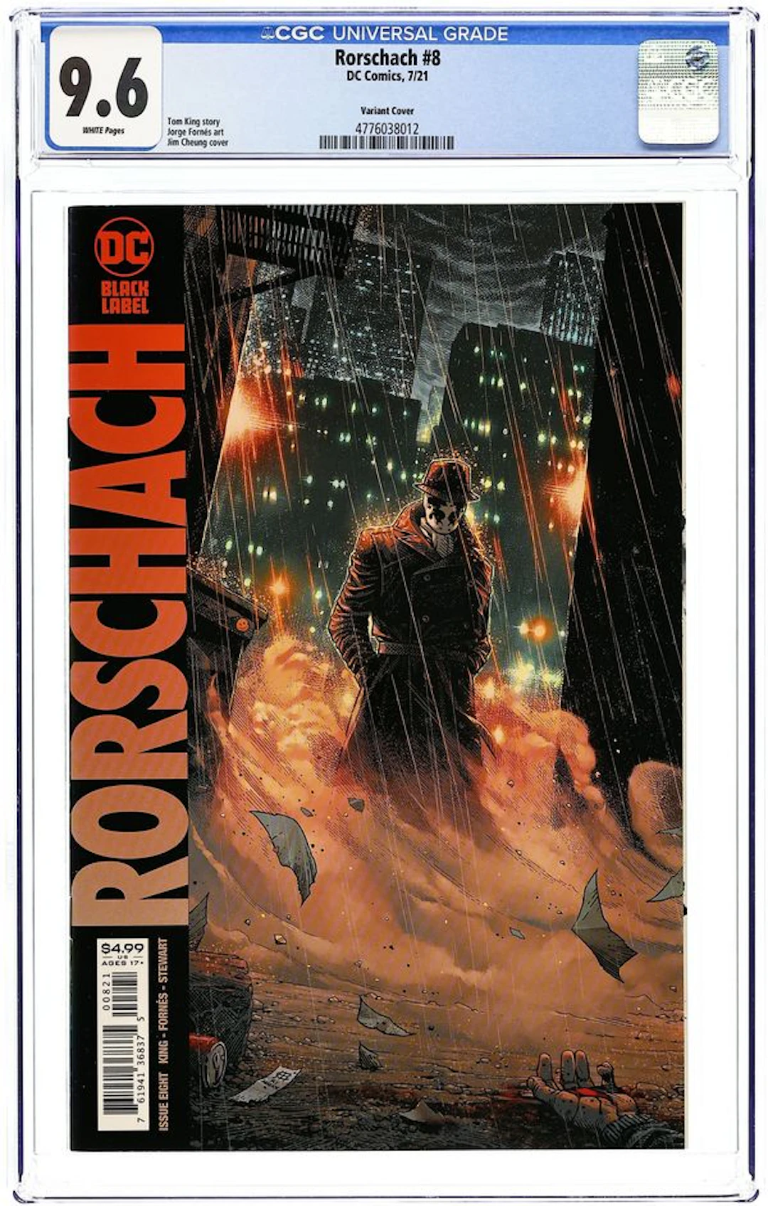 Rorschach (2020 DC Black Label) 8B CGC 9.6