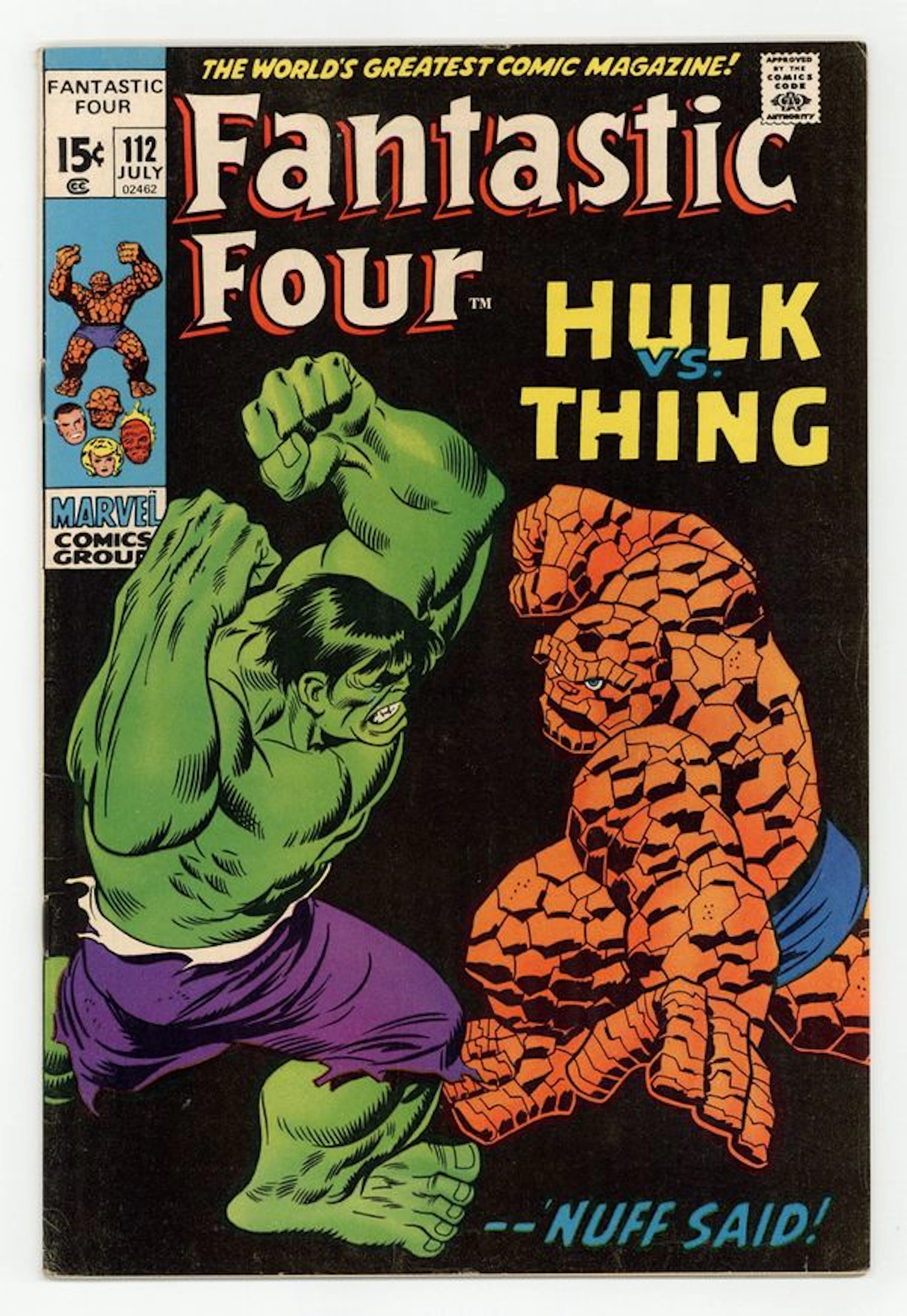 Fantastic Four (1961 1st Series) 112 VG 4.0