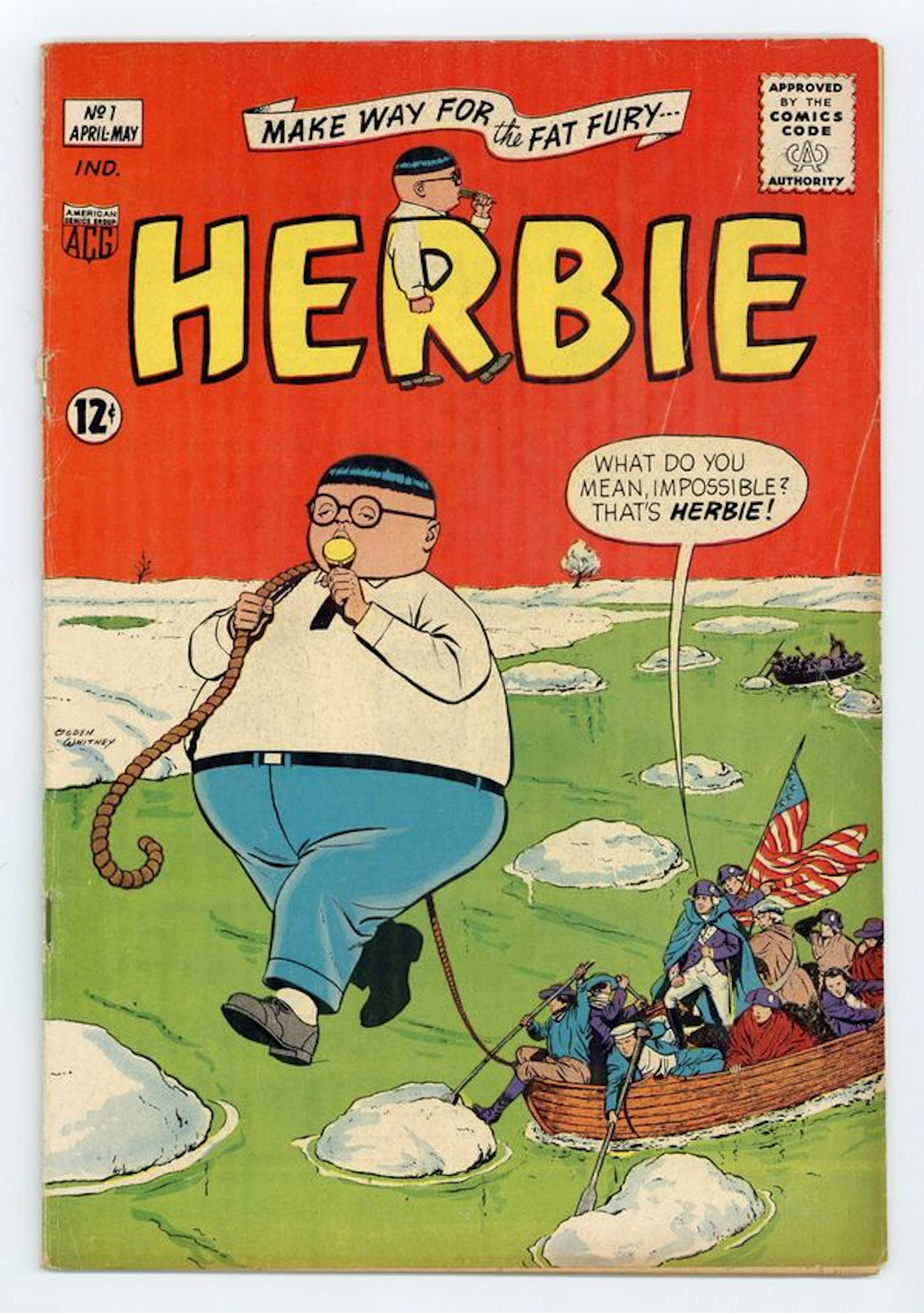 Herbie (1964 ACG) 1 VG- 3.5