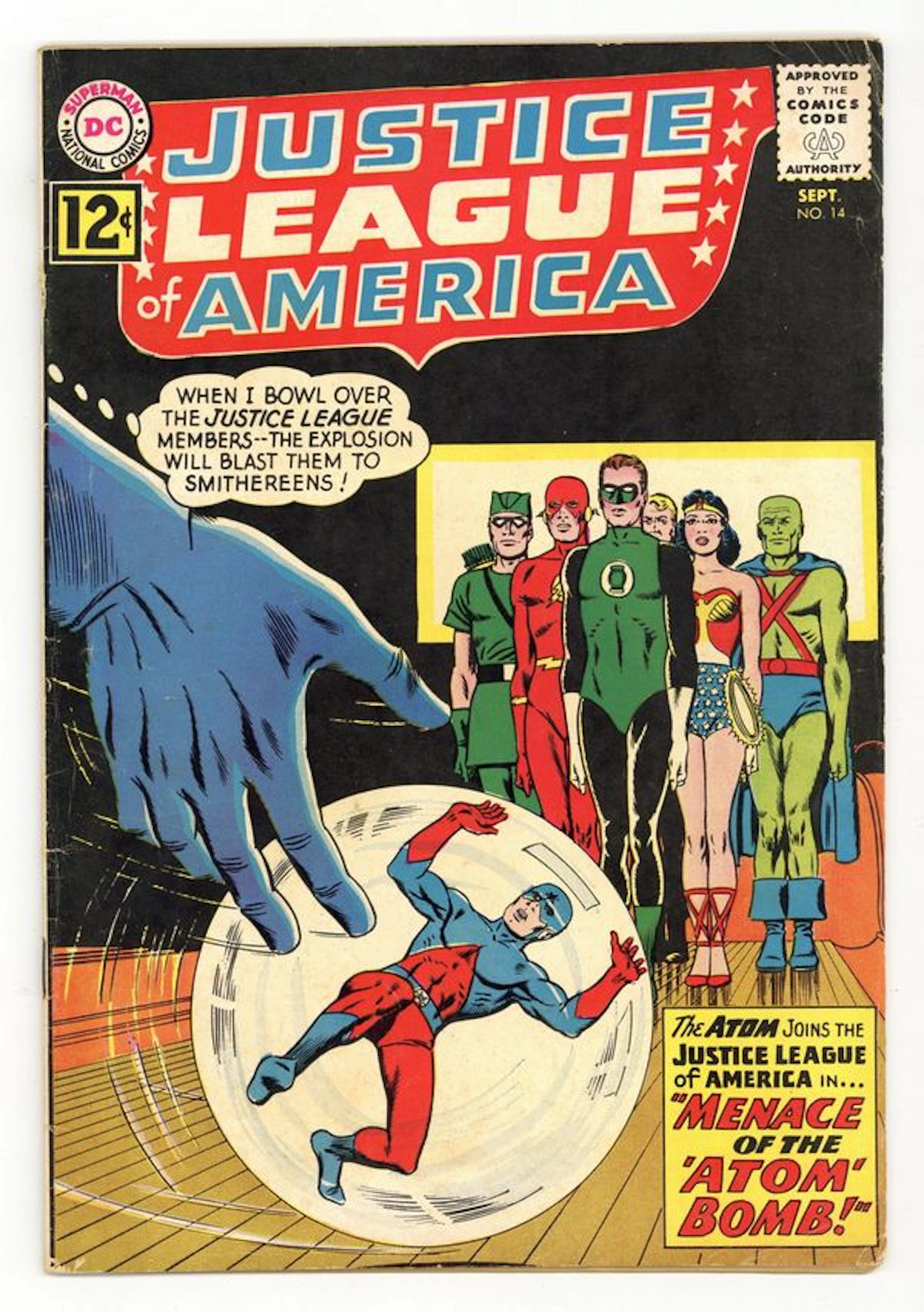 Justice League of America (1960 1st Series) 14 VG- 3.5