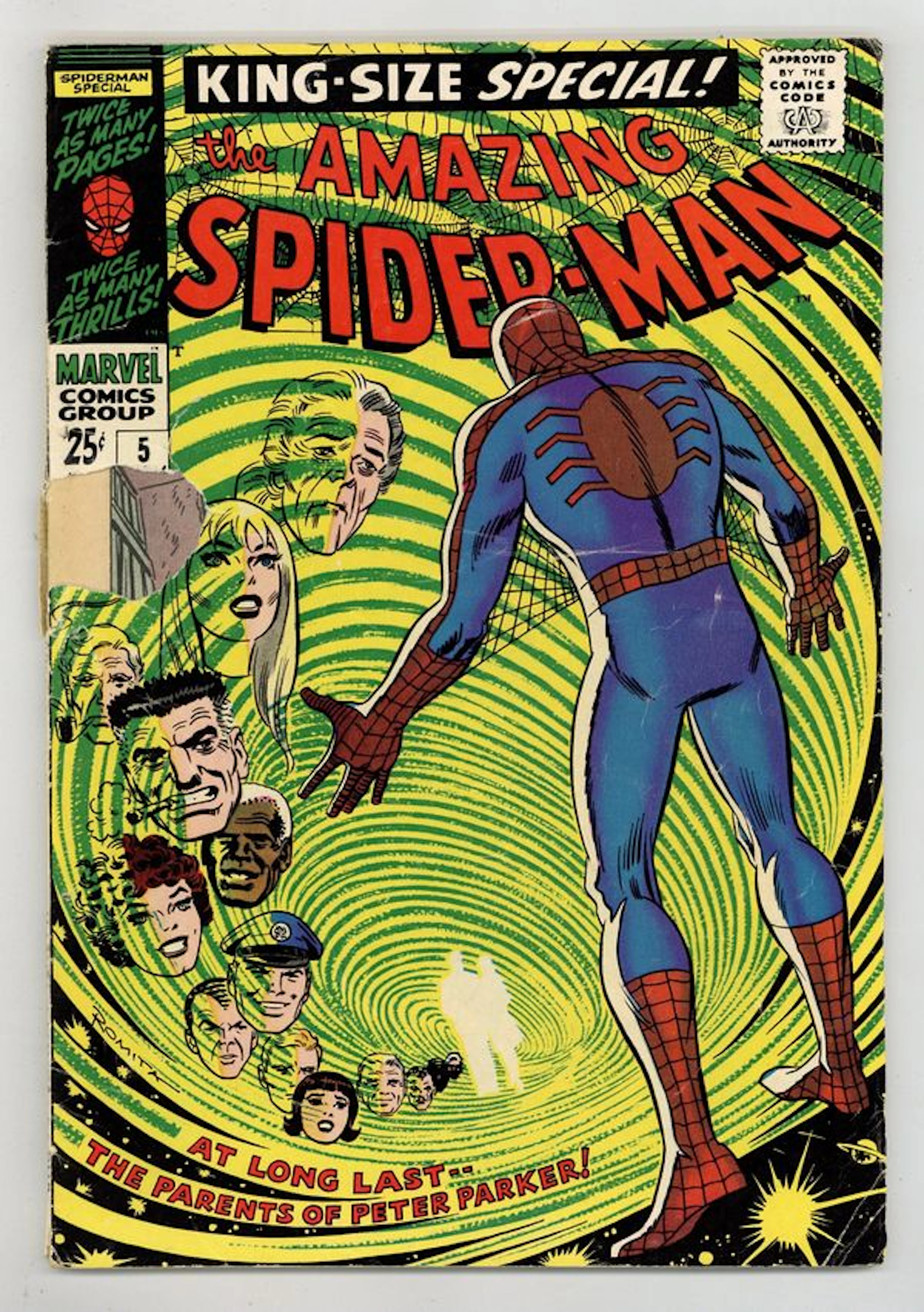 Amazing Spider-Man (1963 1st Series) Annual 5 GD- 1.8