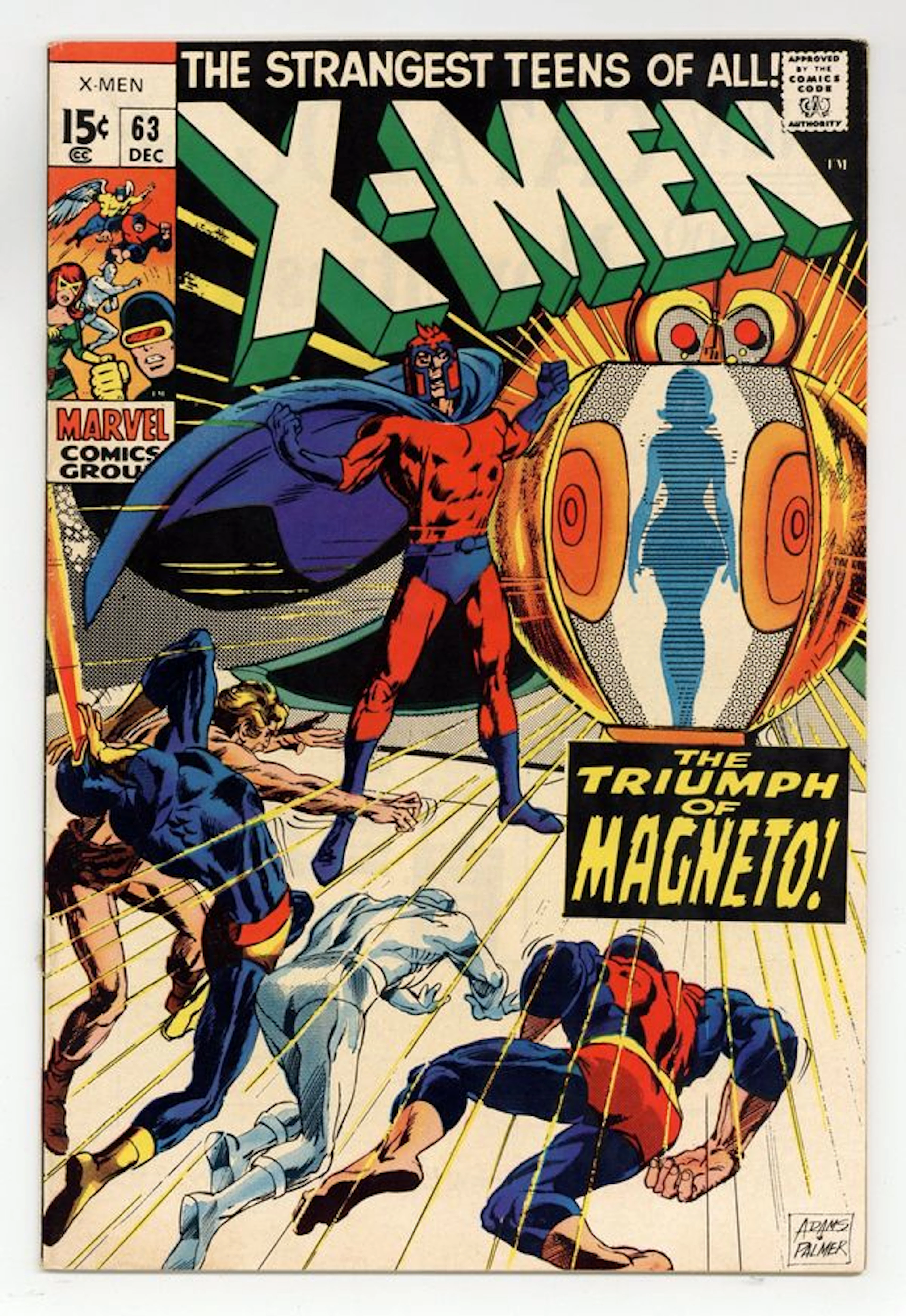 Uncanny X-Men (1963 1st Series) 63 VG- 3.5