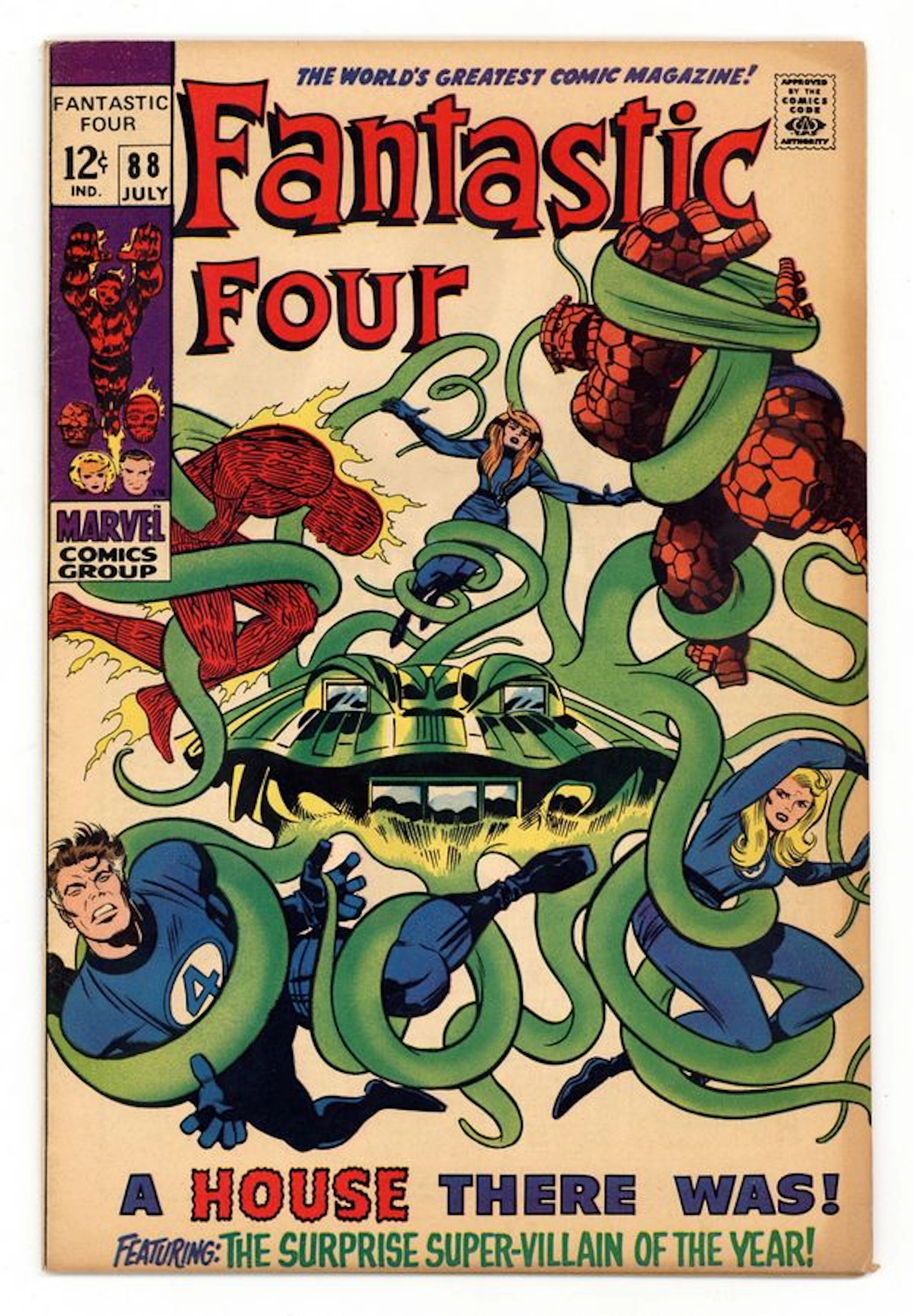 Fantastic Four (1961 1st Series) 88 VG 4.0