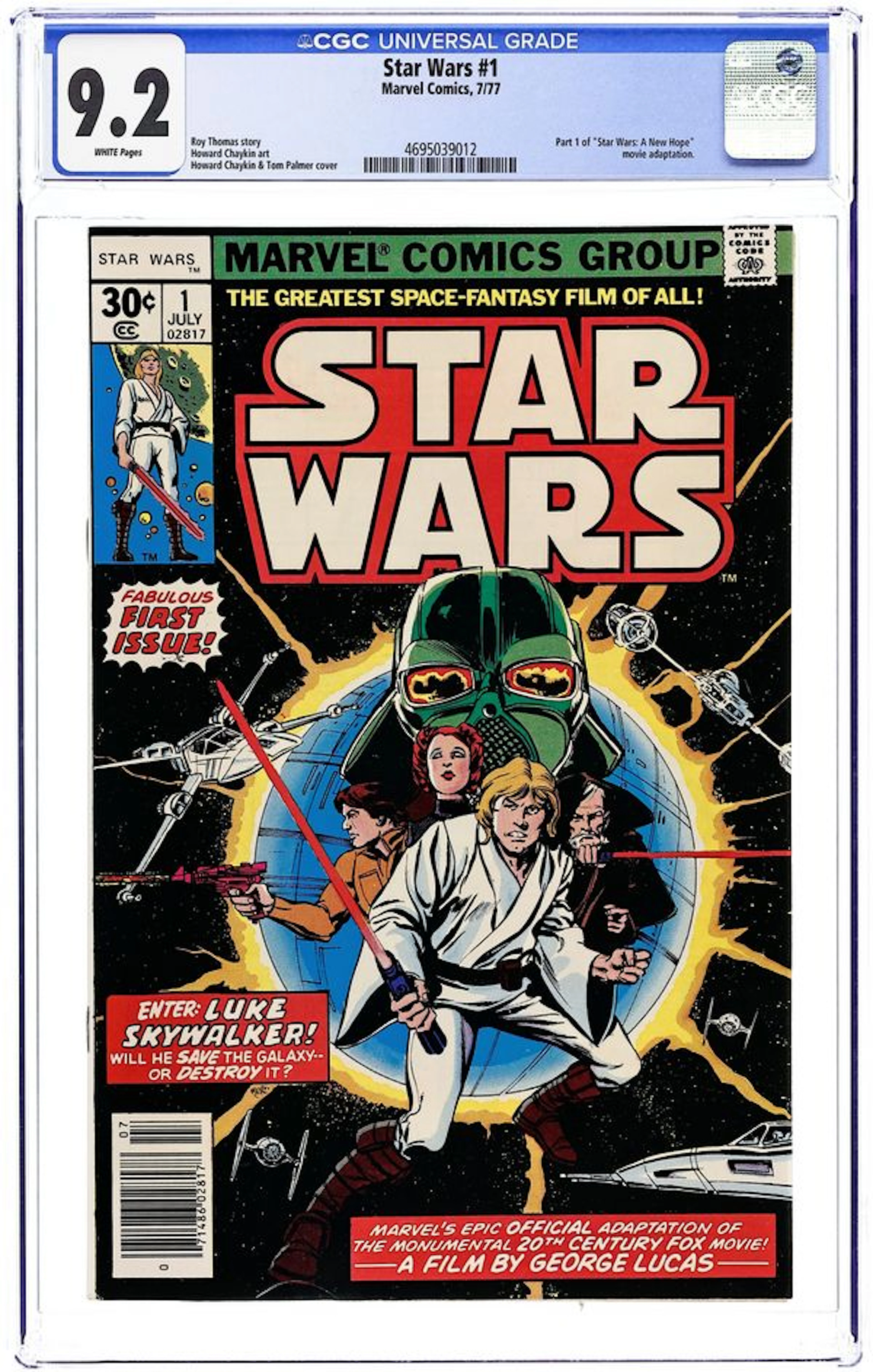 Star Wars (1977 Marvel) 1 CGC 9.2