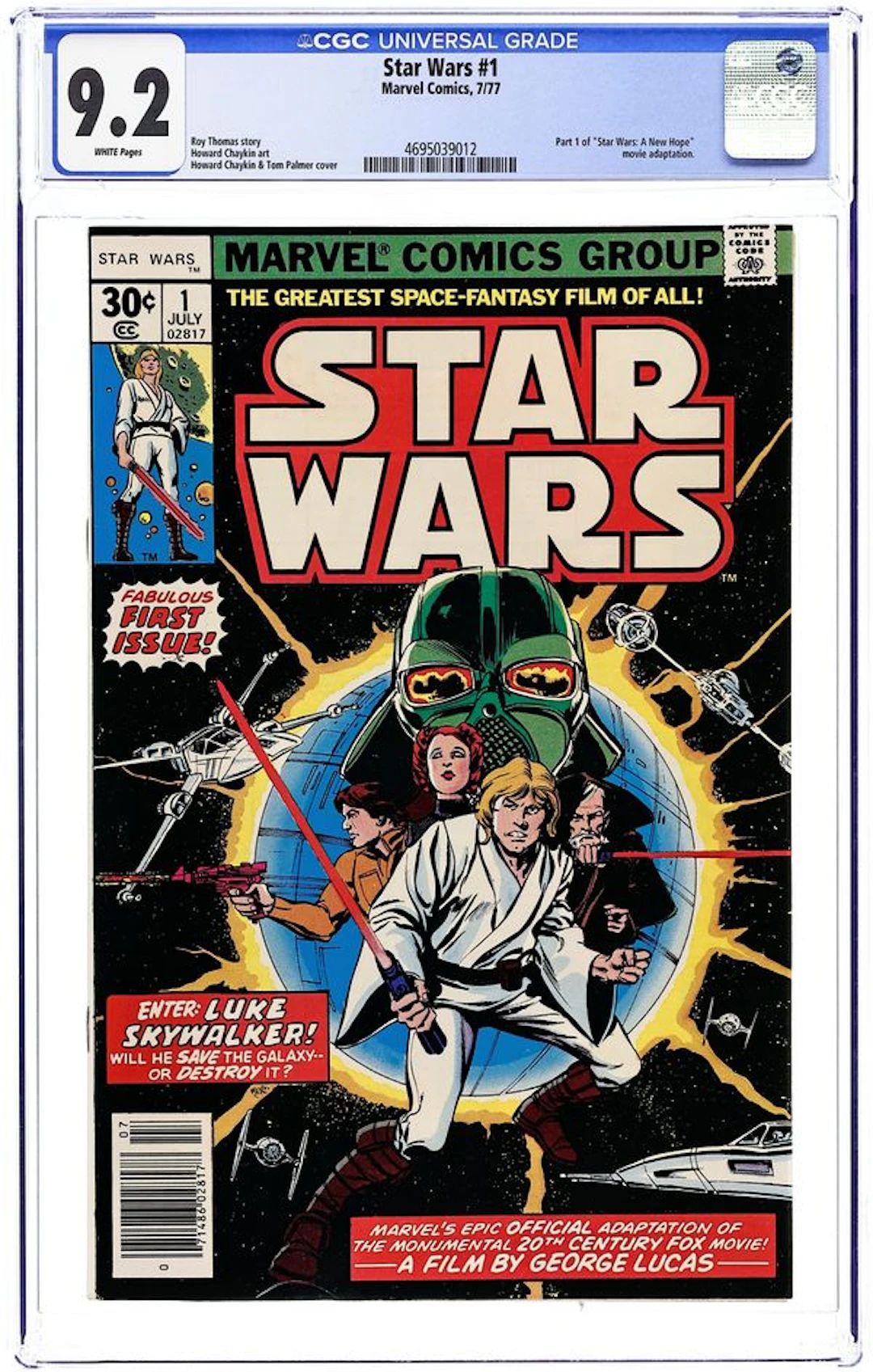 Star Wars (1977 Marvel) 1 CGC 9.2
