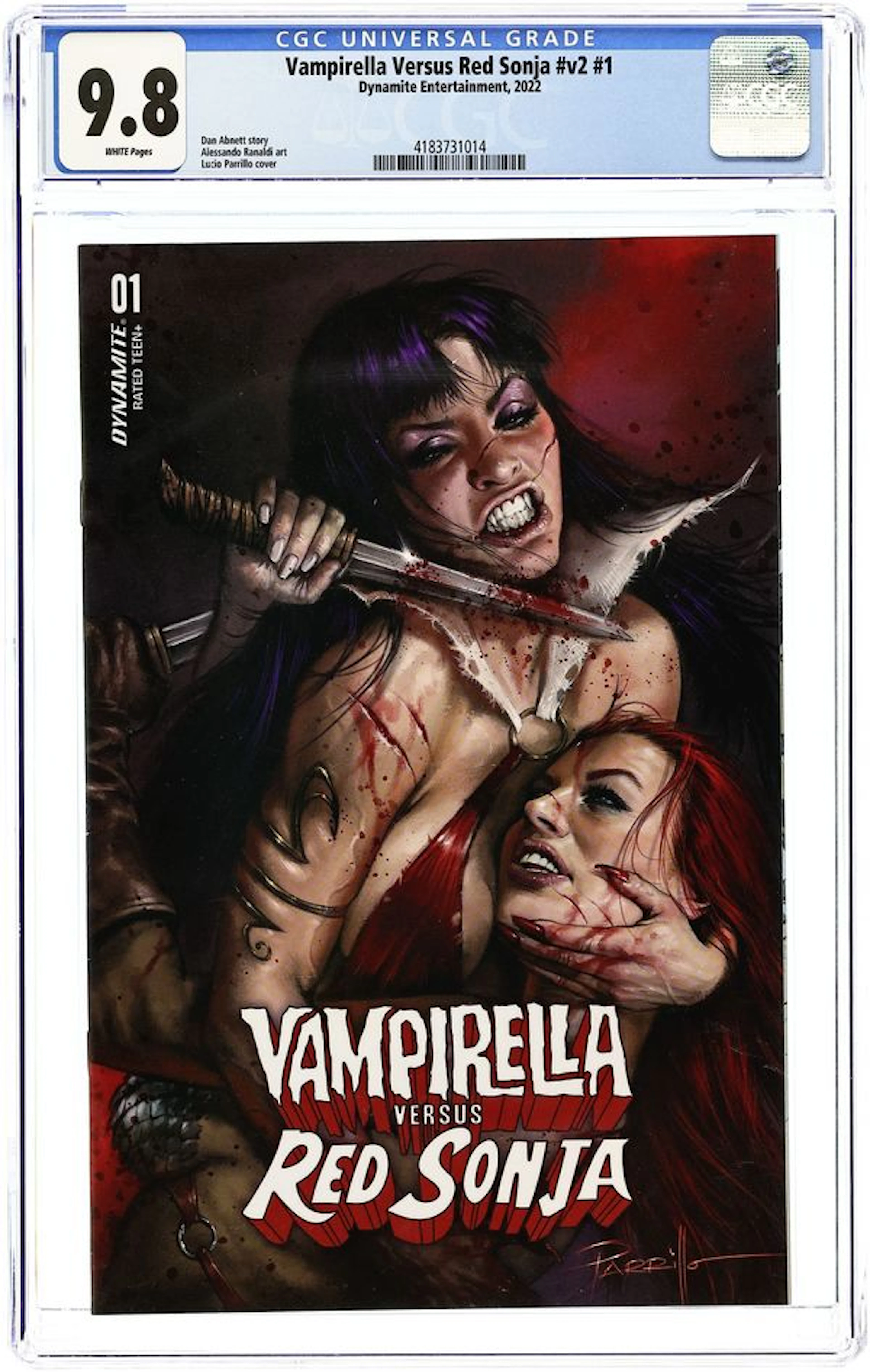 Vampirella vs. Red Sonja (2022 Dynamite) 1A CGC 9.8