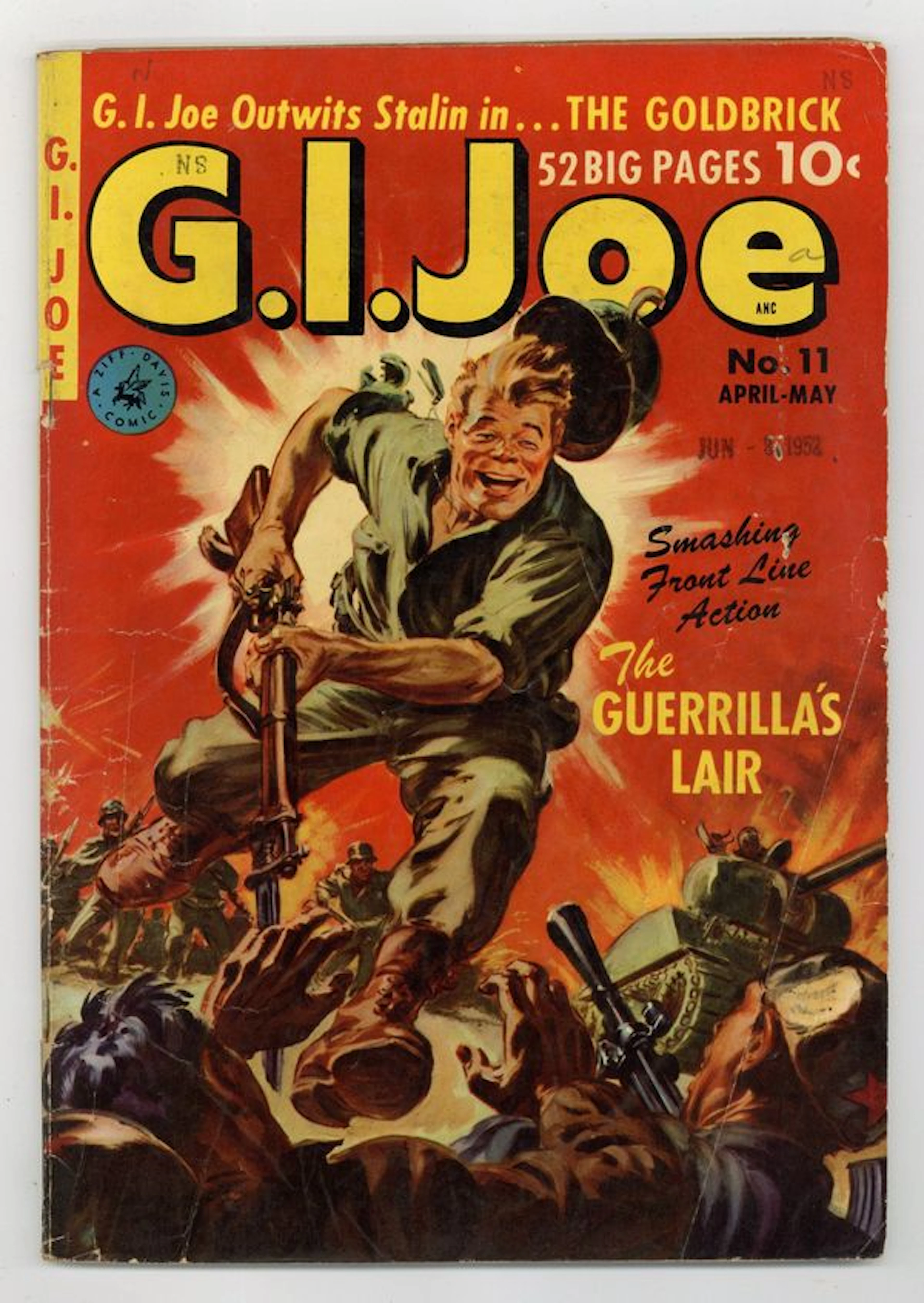 GI Joe (1950 Ziff Davis) 11 GD/VG 3.0