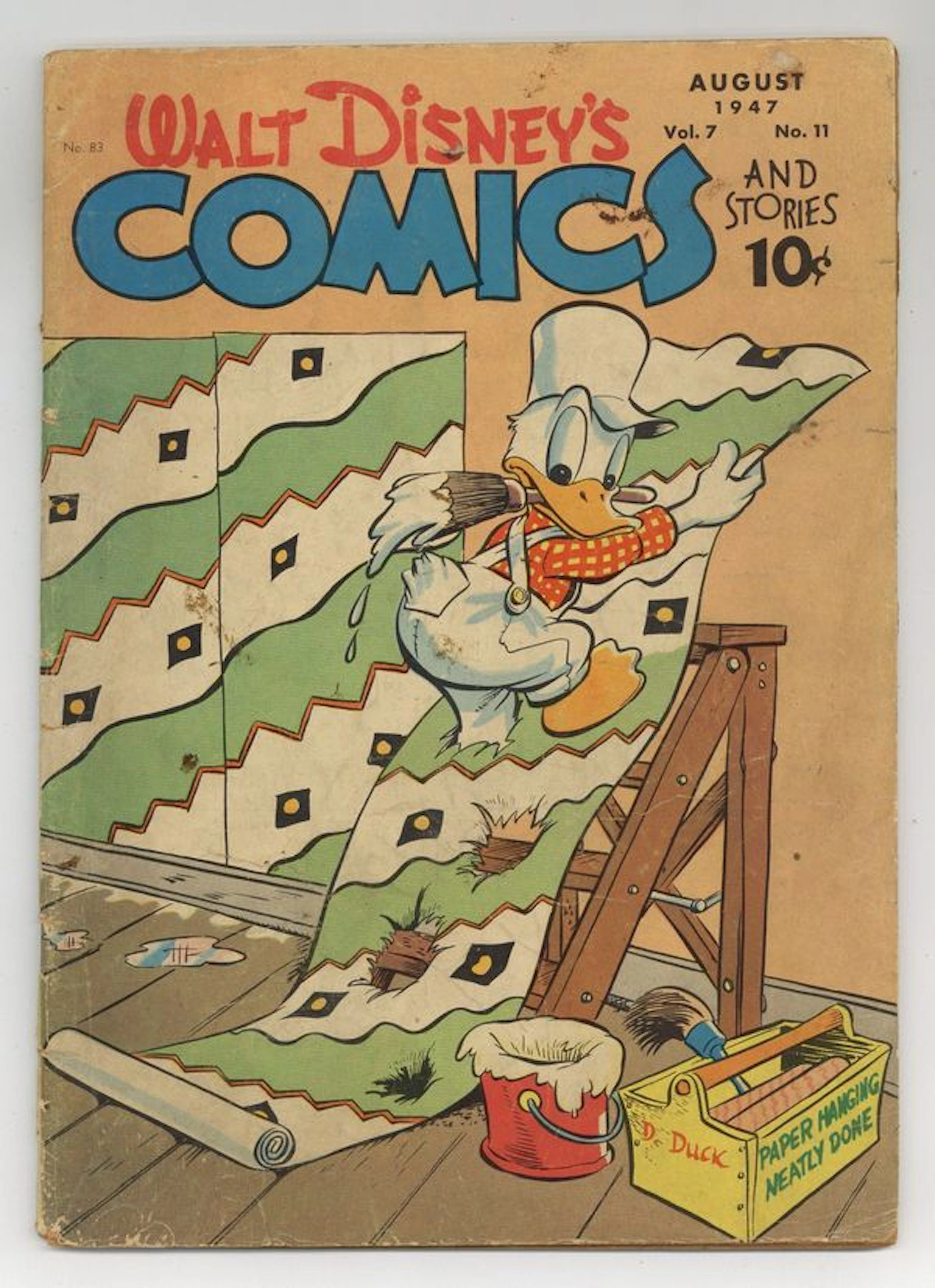 Walt Disney's Comics and Stories (1940 Dell/Gold Key/Gladstone) 83 GD+ 2.5