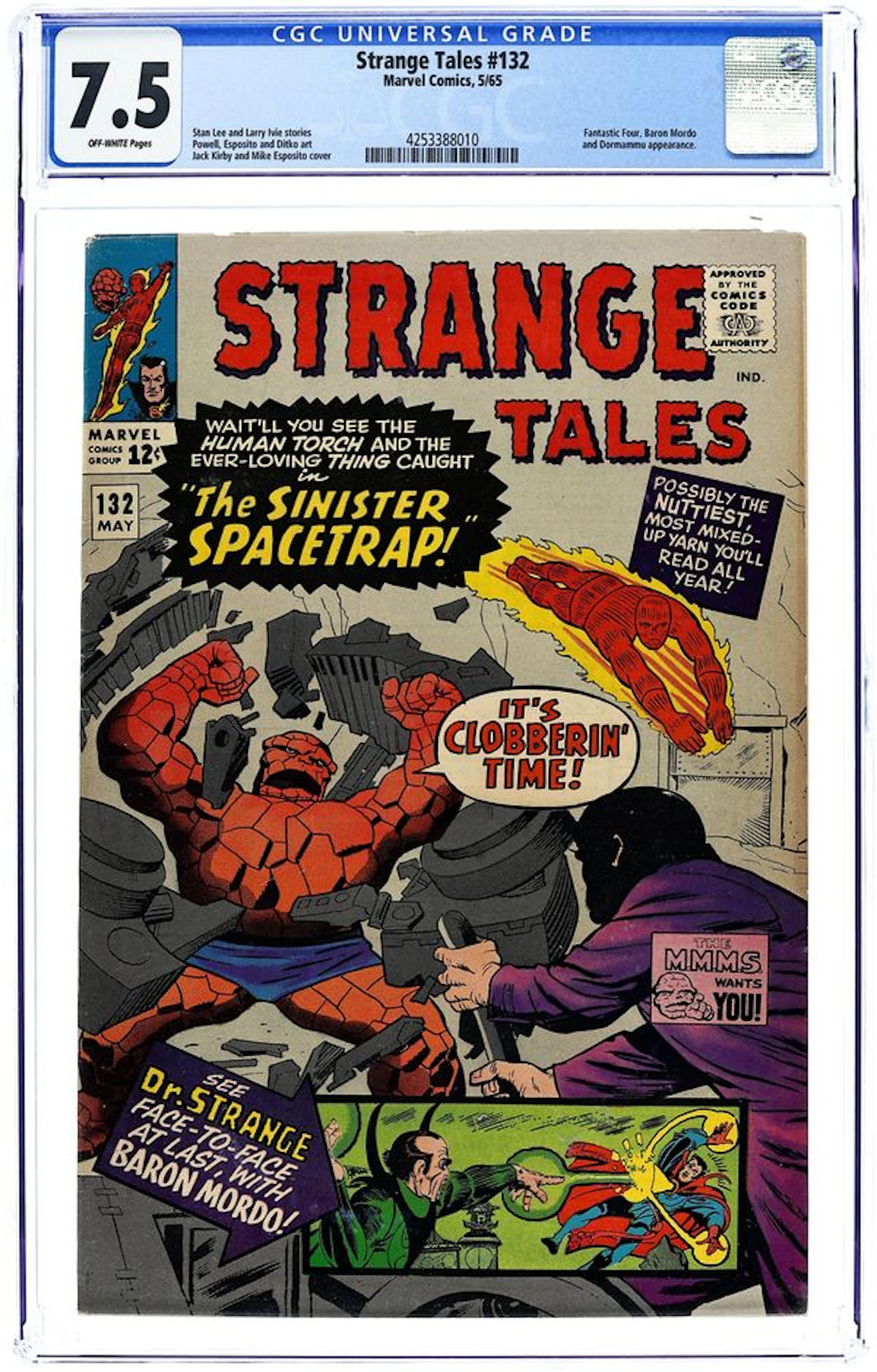 Strange Tales (1951 1st Series) 132 CGC 7.5