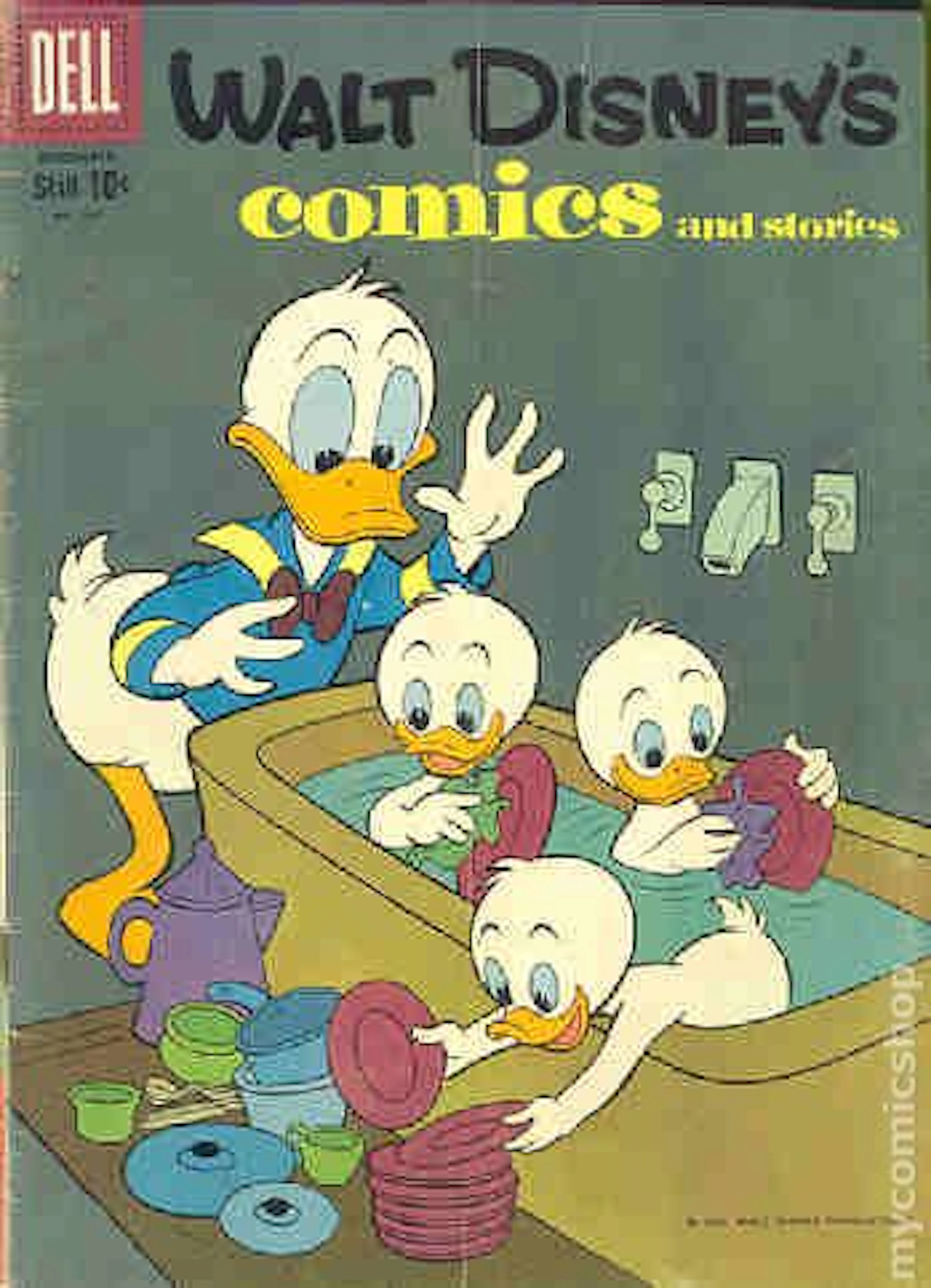 Walt Disney's Comics and Stories (1940 Dell/Gold Key/Gladstone) 231 GD/VG 3.0