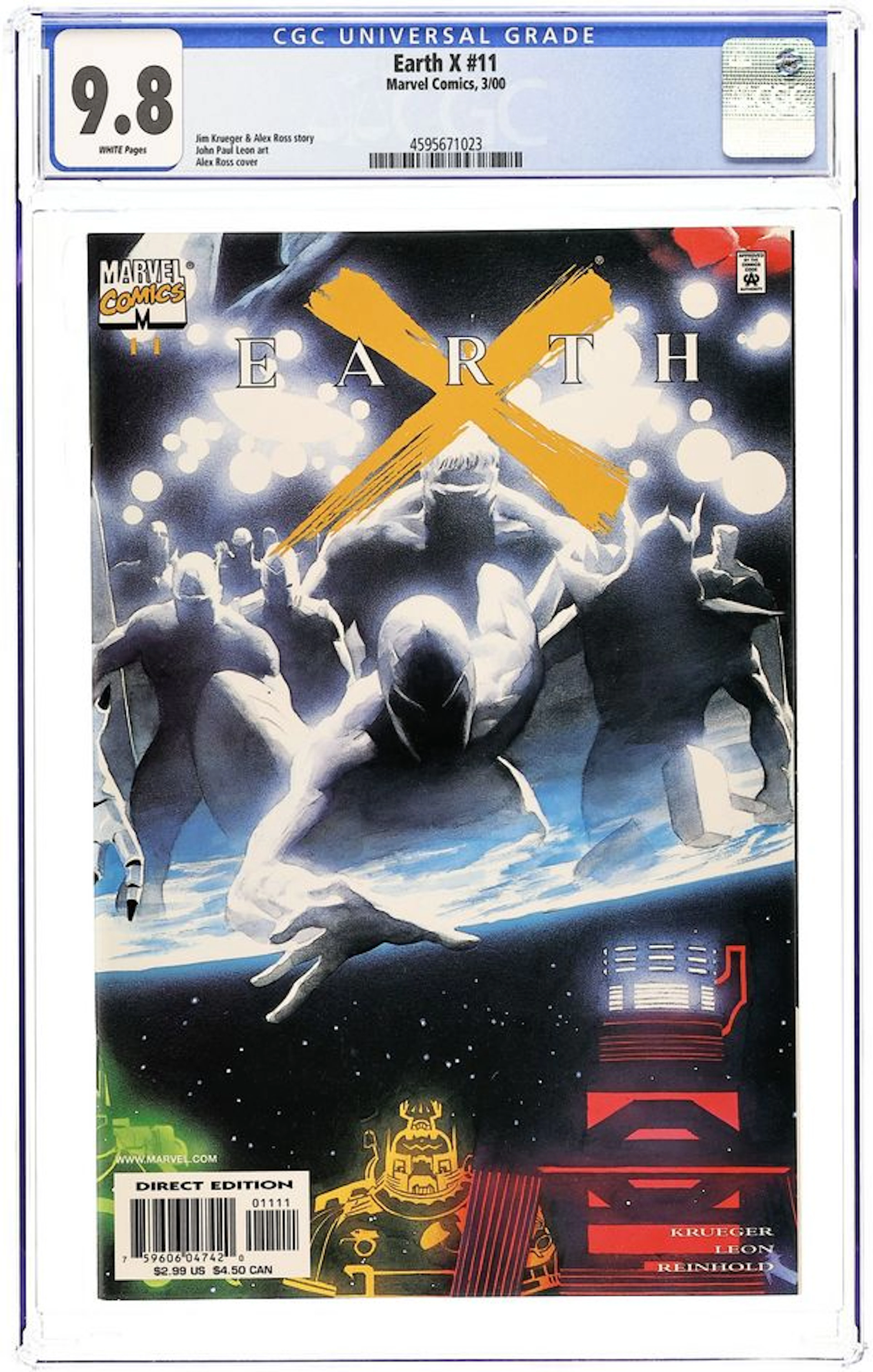 Earth X (1999) 11 CGC 9.8
