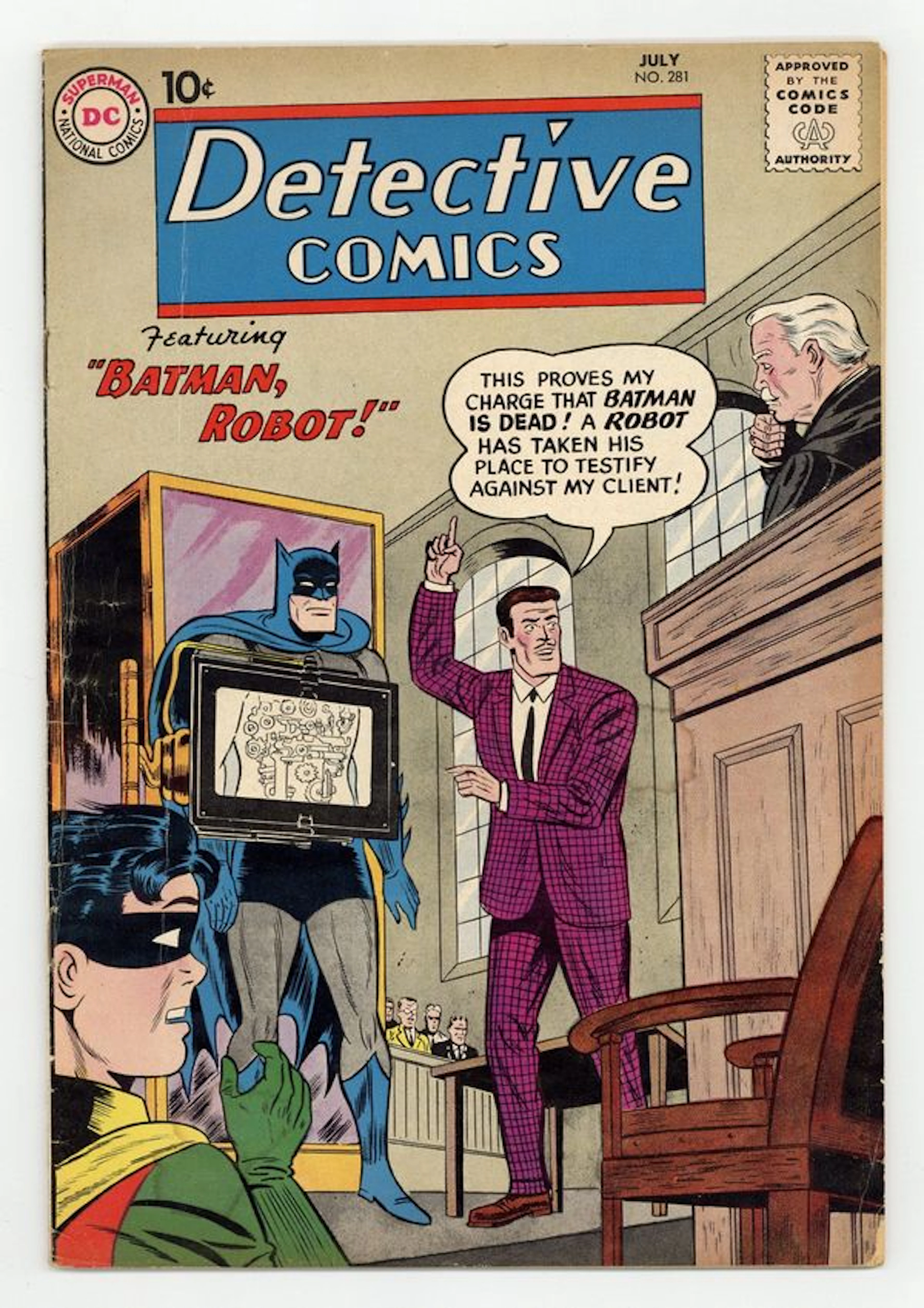 Detective Comics (1937 1st Series) 281 VG- 3.5