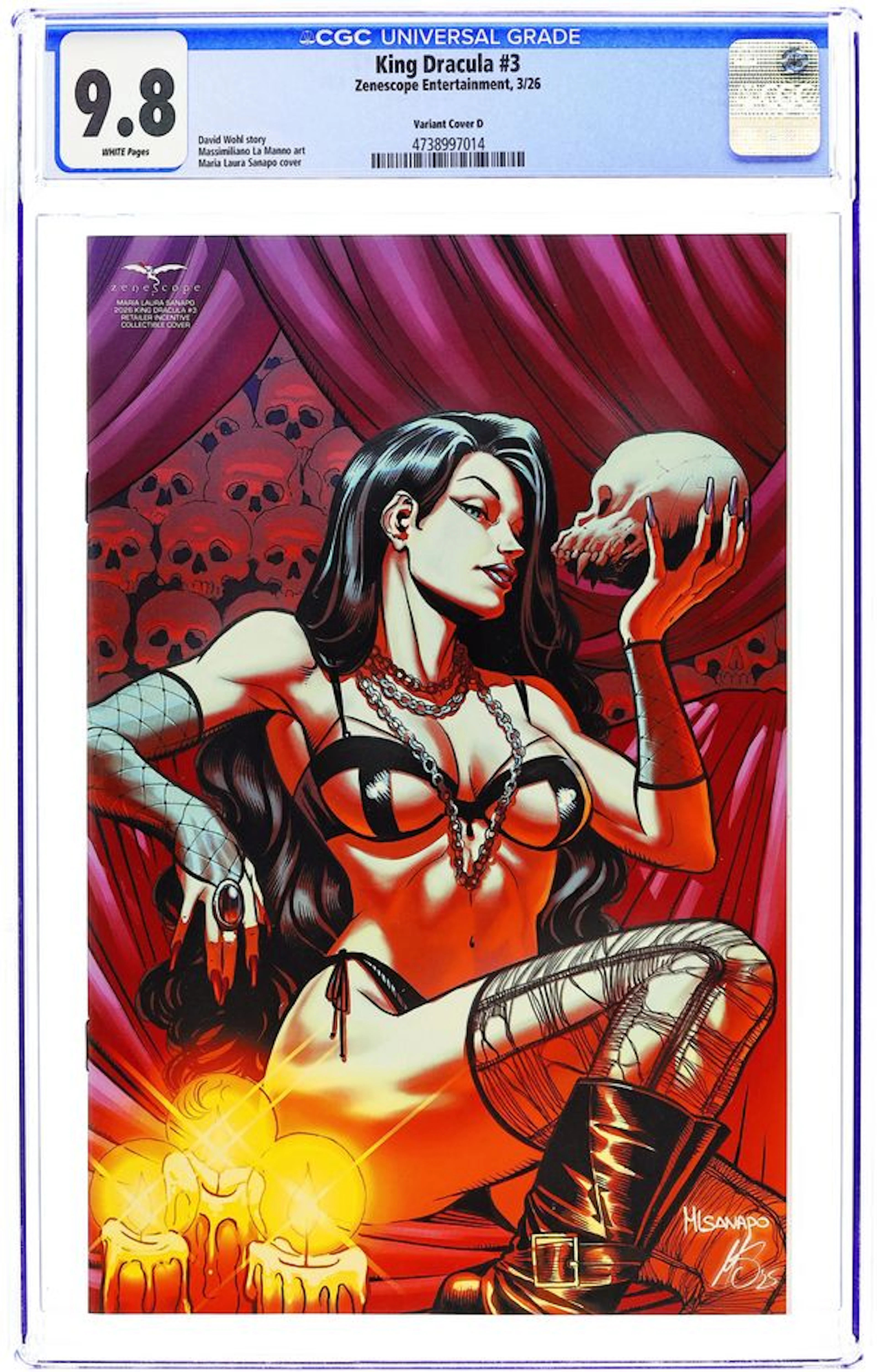 King Dracula (2025 Zenescope) 3D CGC 9.8