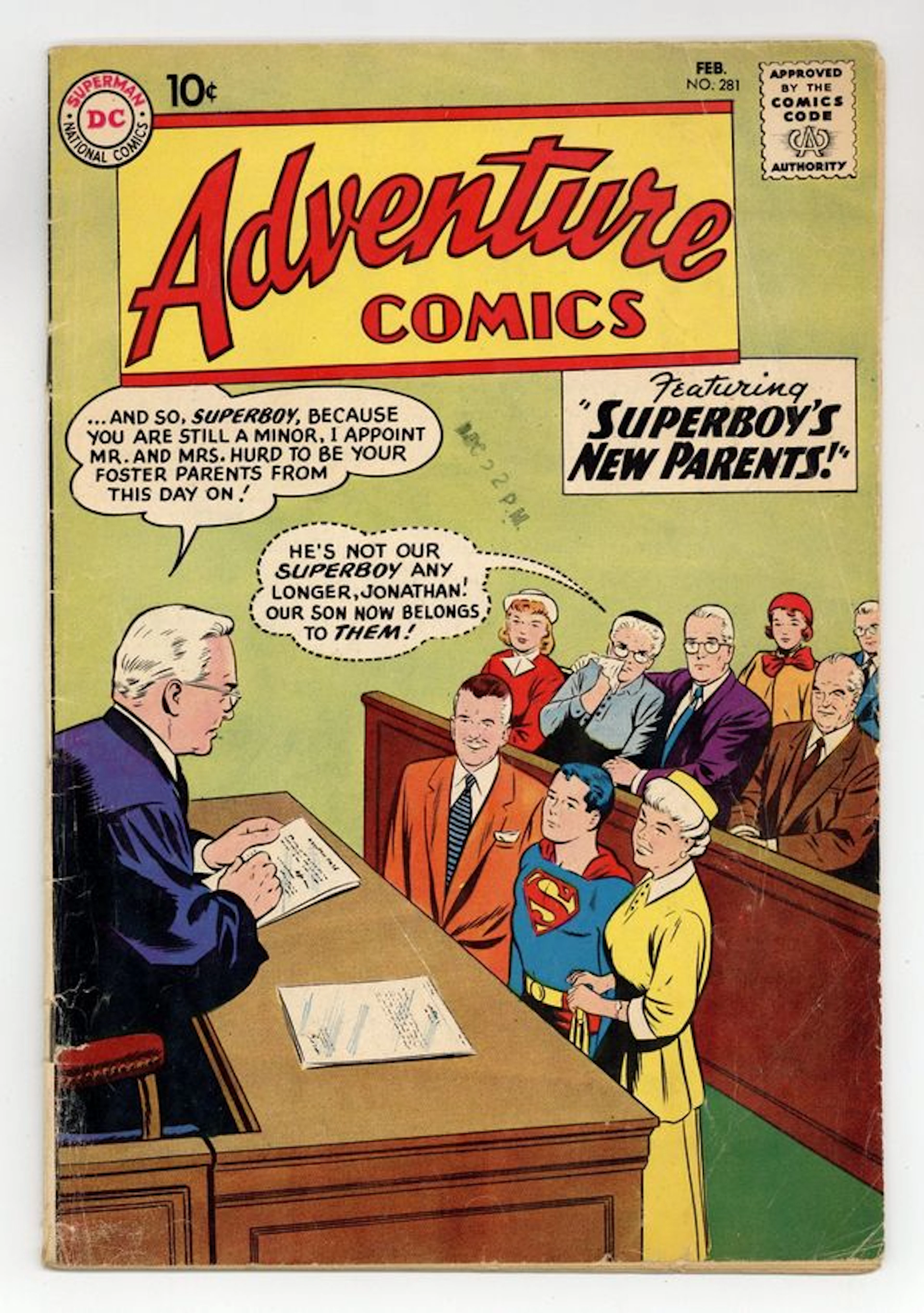 Adventure Comics (1938 1st Series) 281 GD/VG 3.0