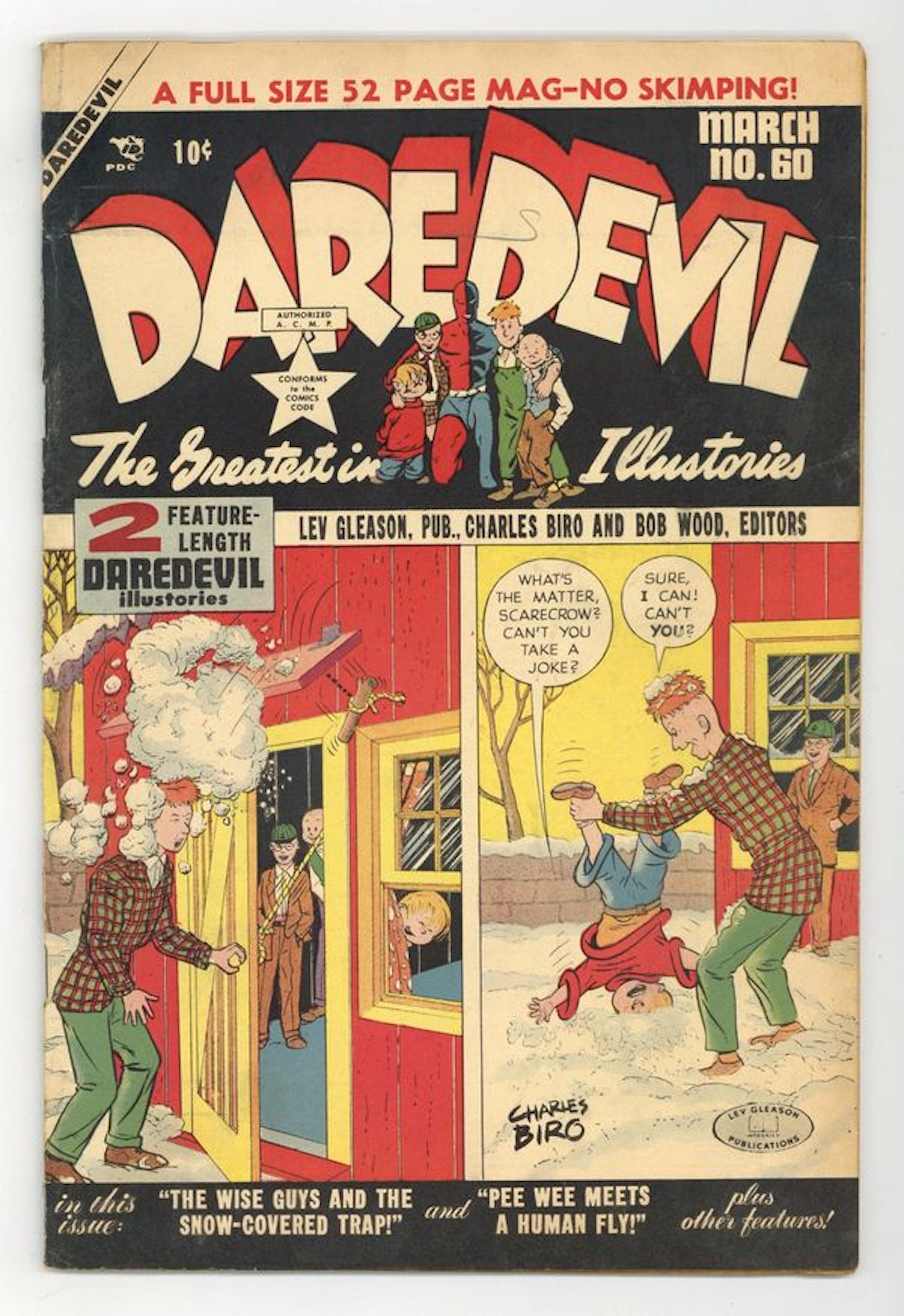 Daredevil Comics (1941 Lev Gleason) 60 VG 4.0