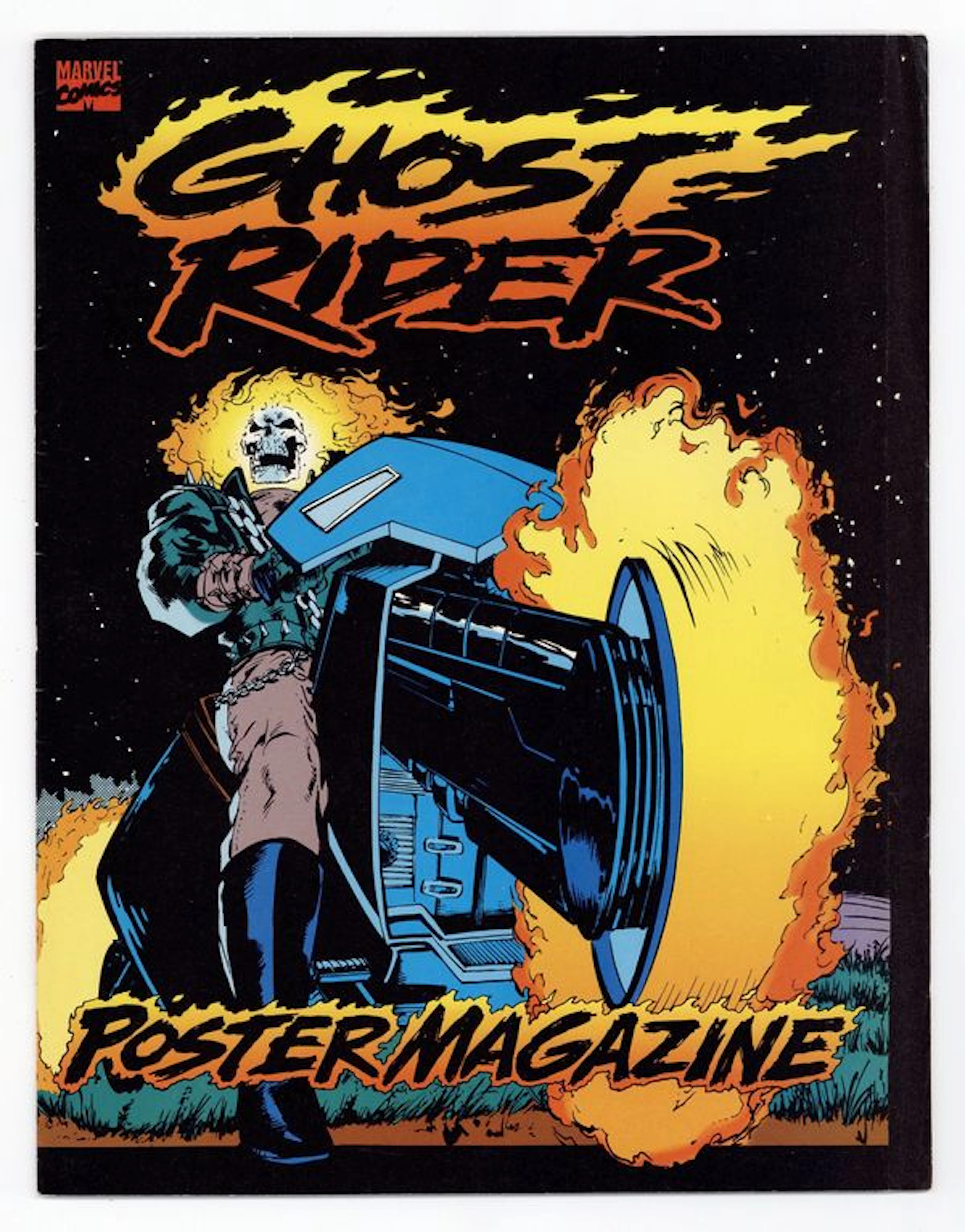 Ghost Rider Poster Magazine (1992) 1 FN- 5.5