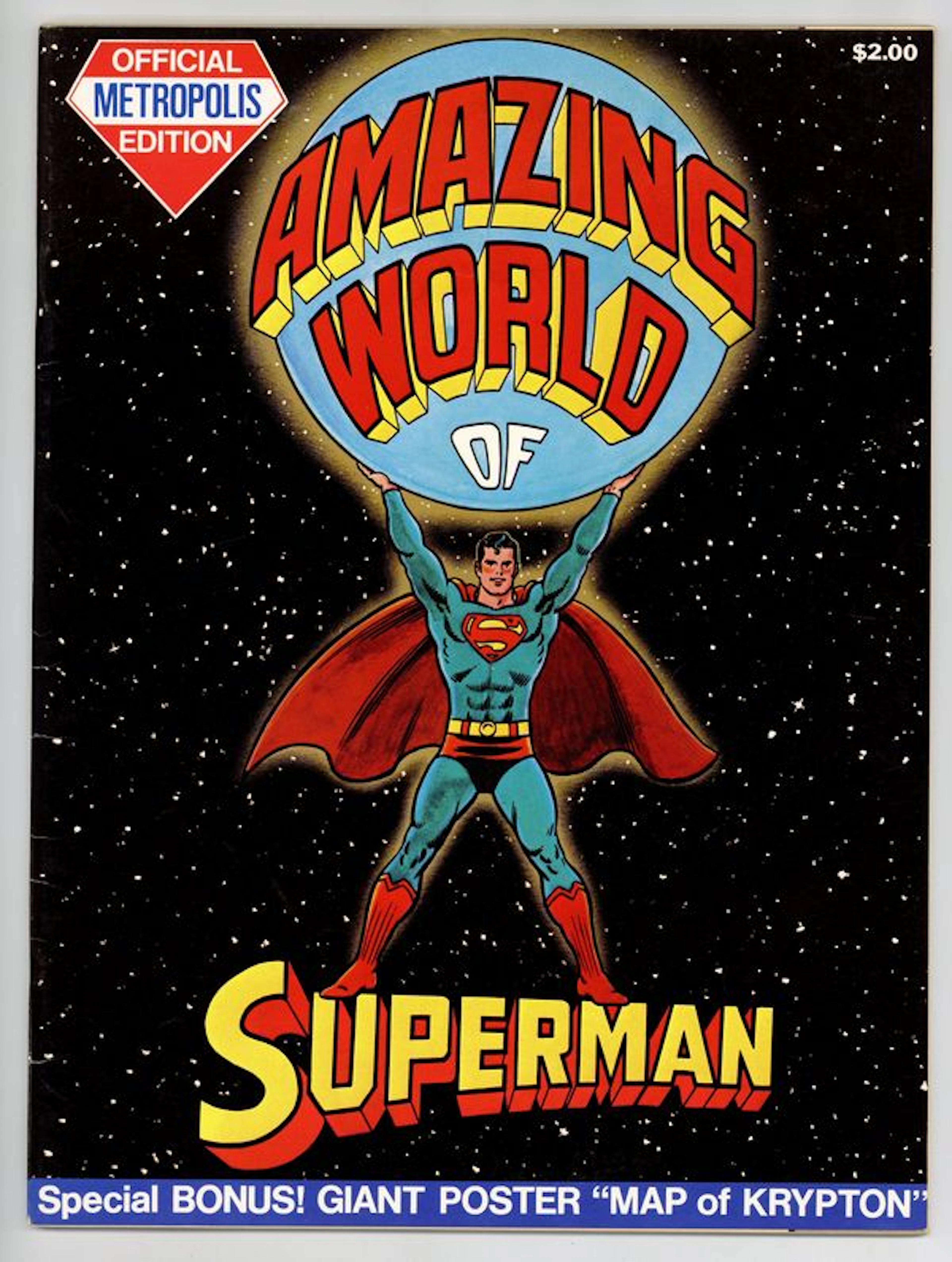 Amazing World of Superman (1973) Treasury 1A VG+ 4.5
