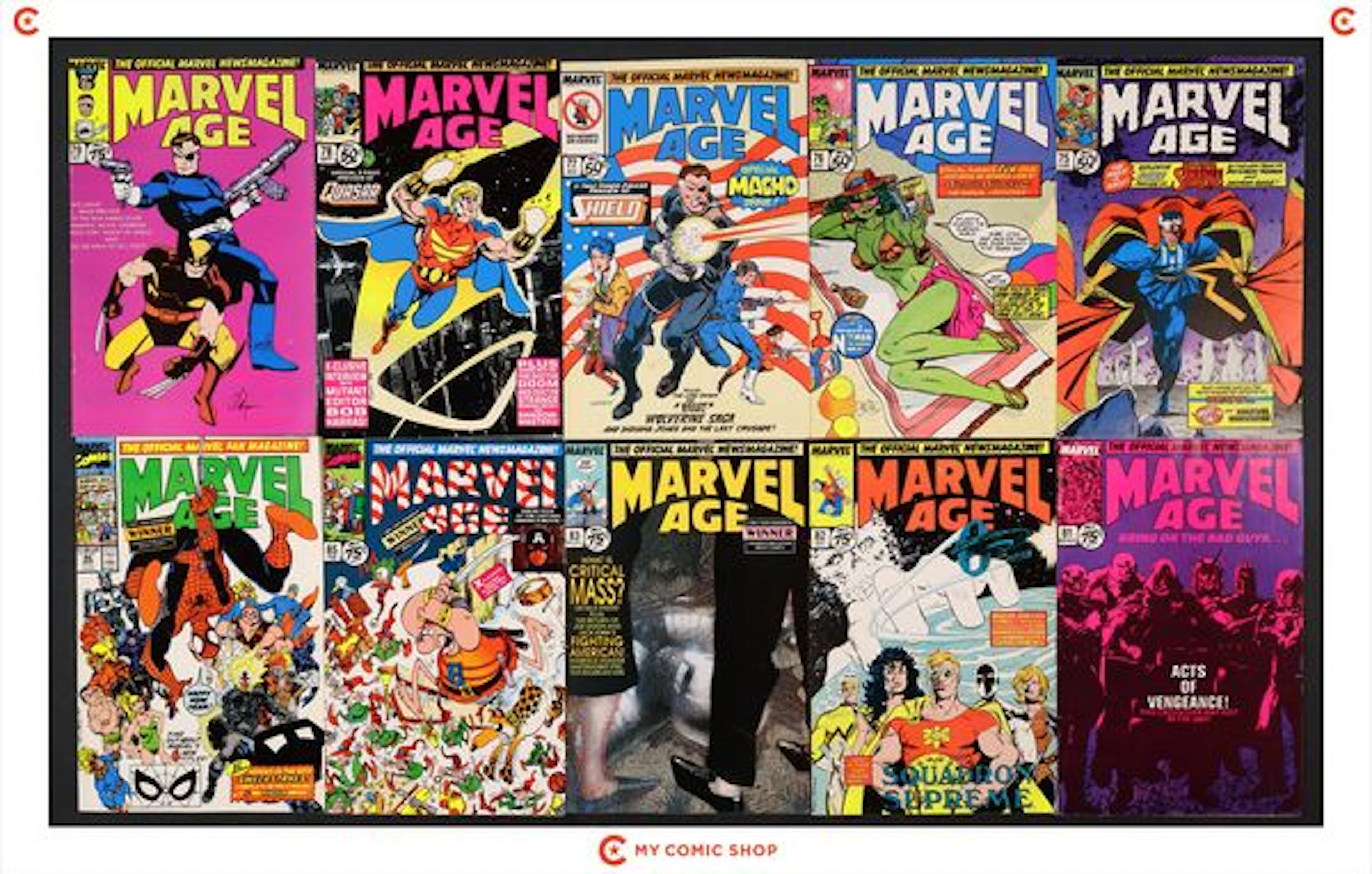 Marvel Age Lot of 20