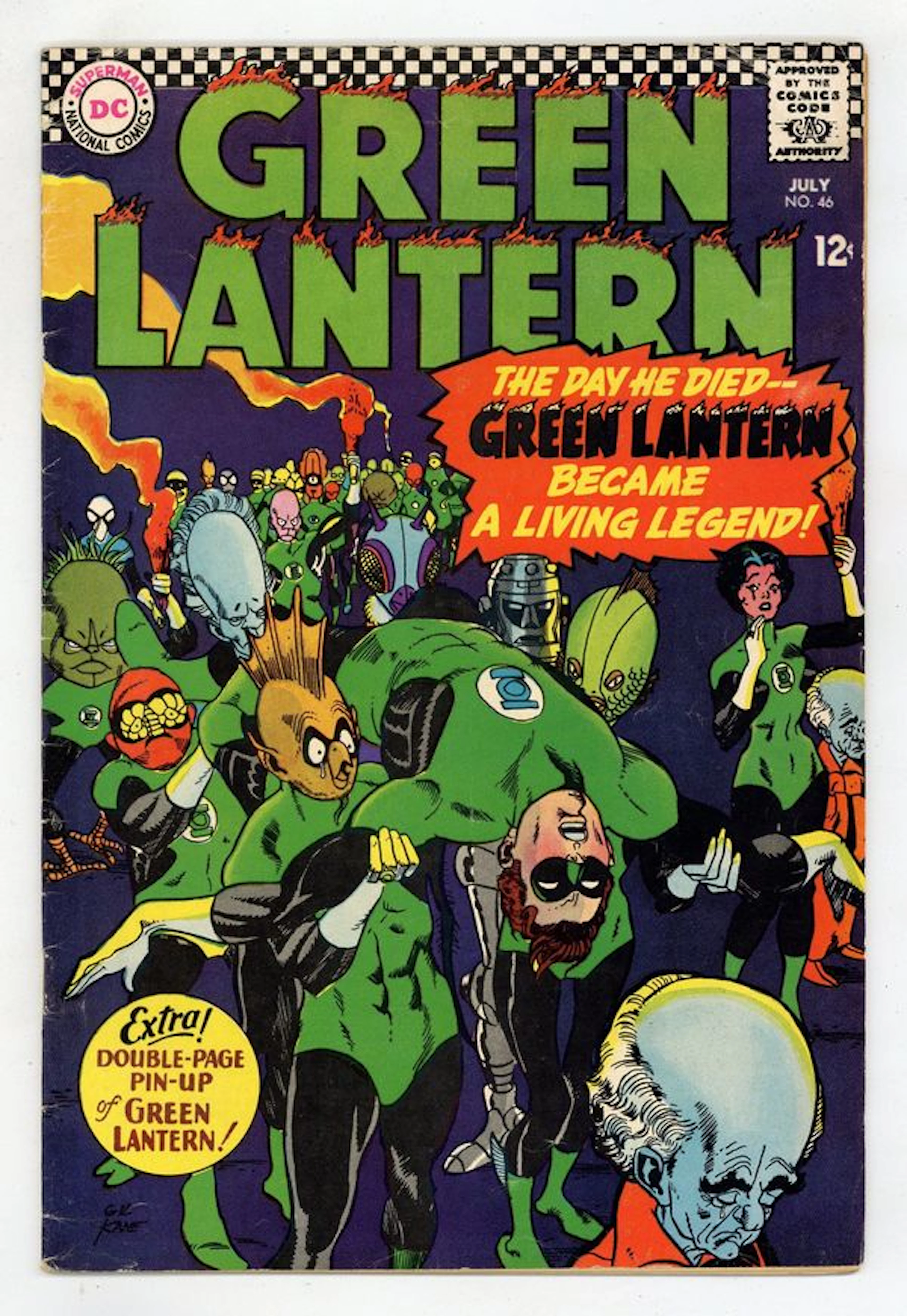 Green Lantern (1960 2nd Series DC) 46 VG 4.0