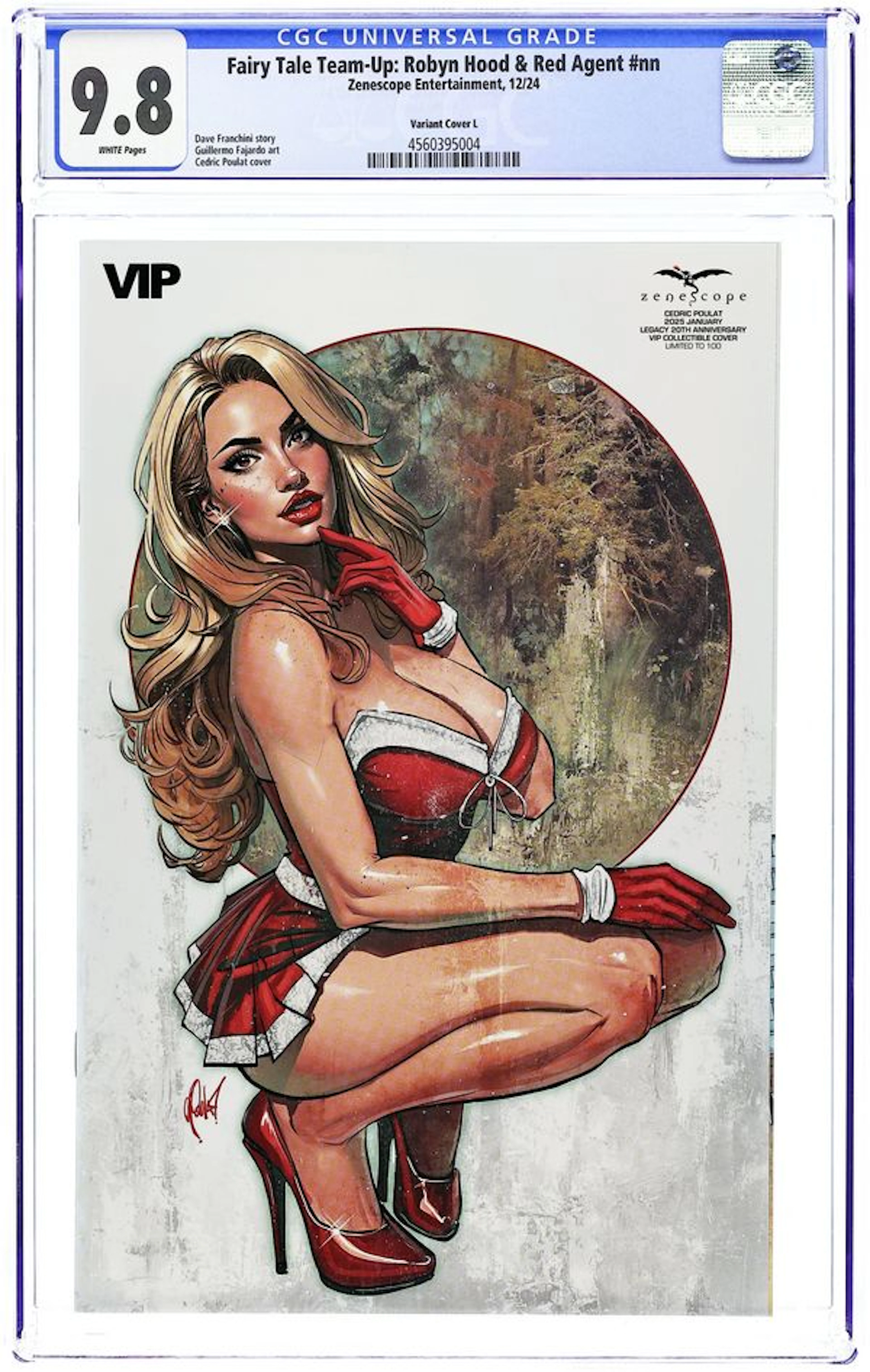Fairy Tale Team-Up Robyn Hood and Red Agent (2024 Zenescope) 1L CGC 9.8