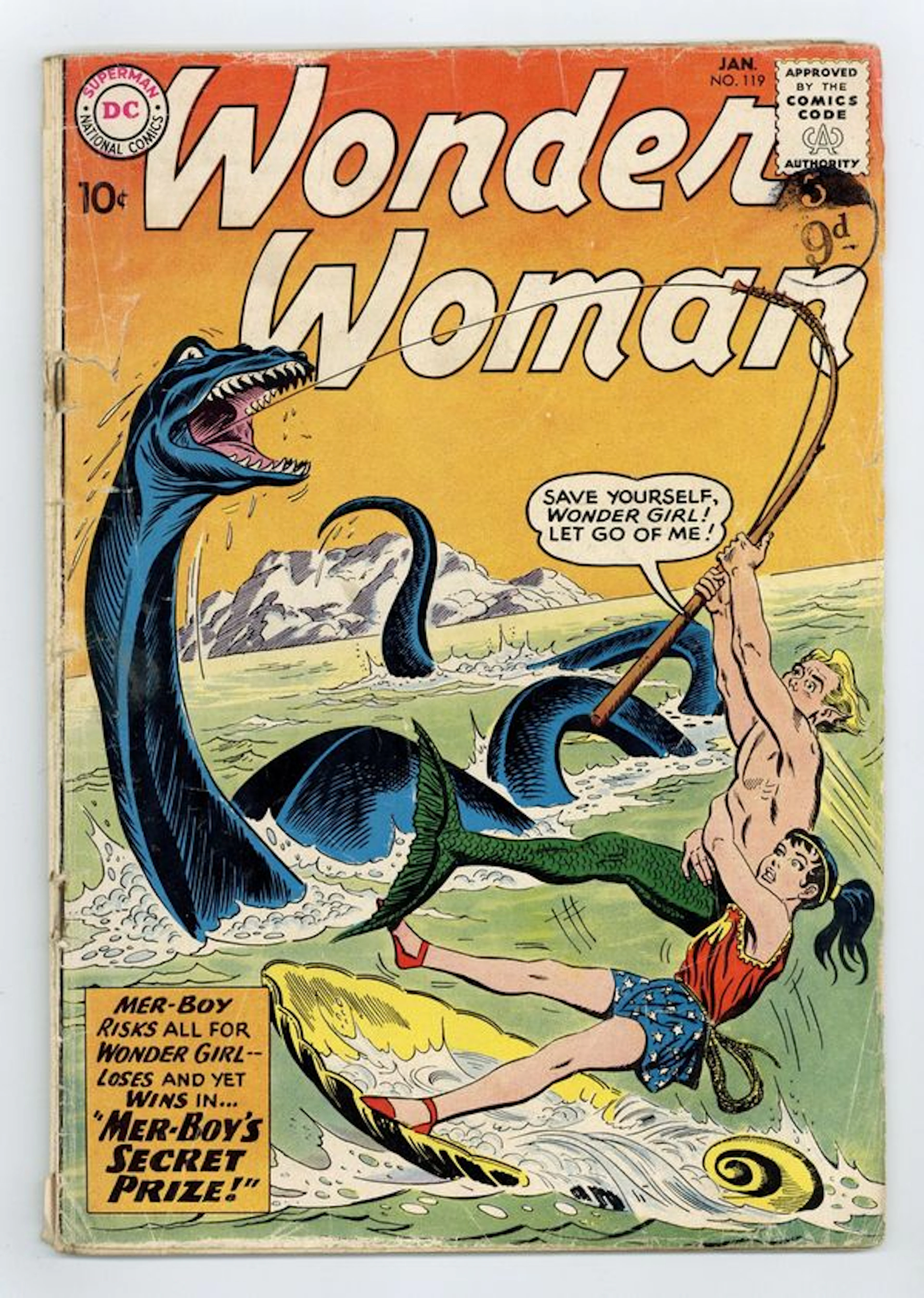 Wonder Woman (1942 1st Series DC) 119 GD 2.0
