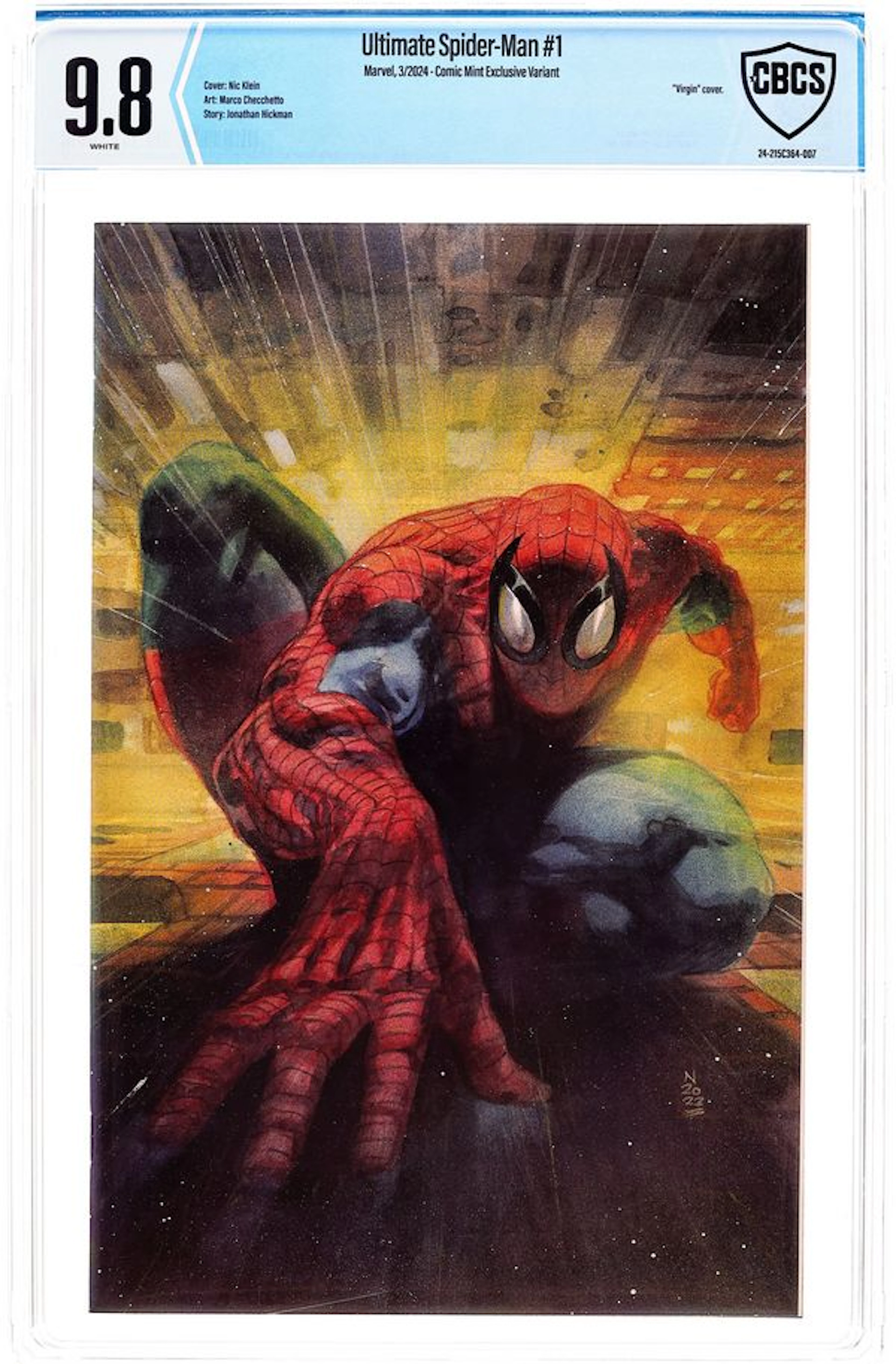 Ultimate Spider-Man (2024 Marvel) 1COMICMINT CBCS 9.8