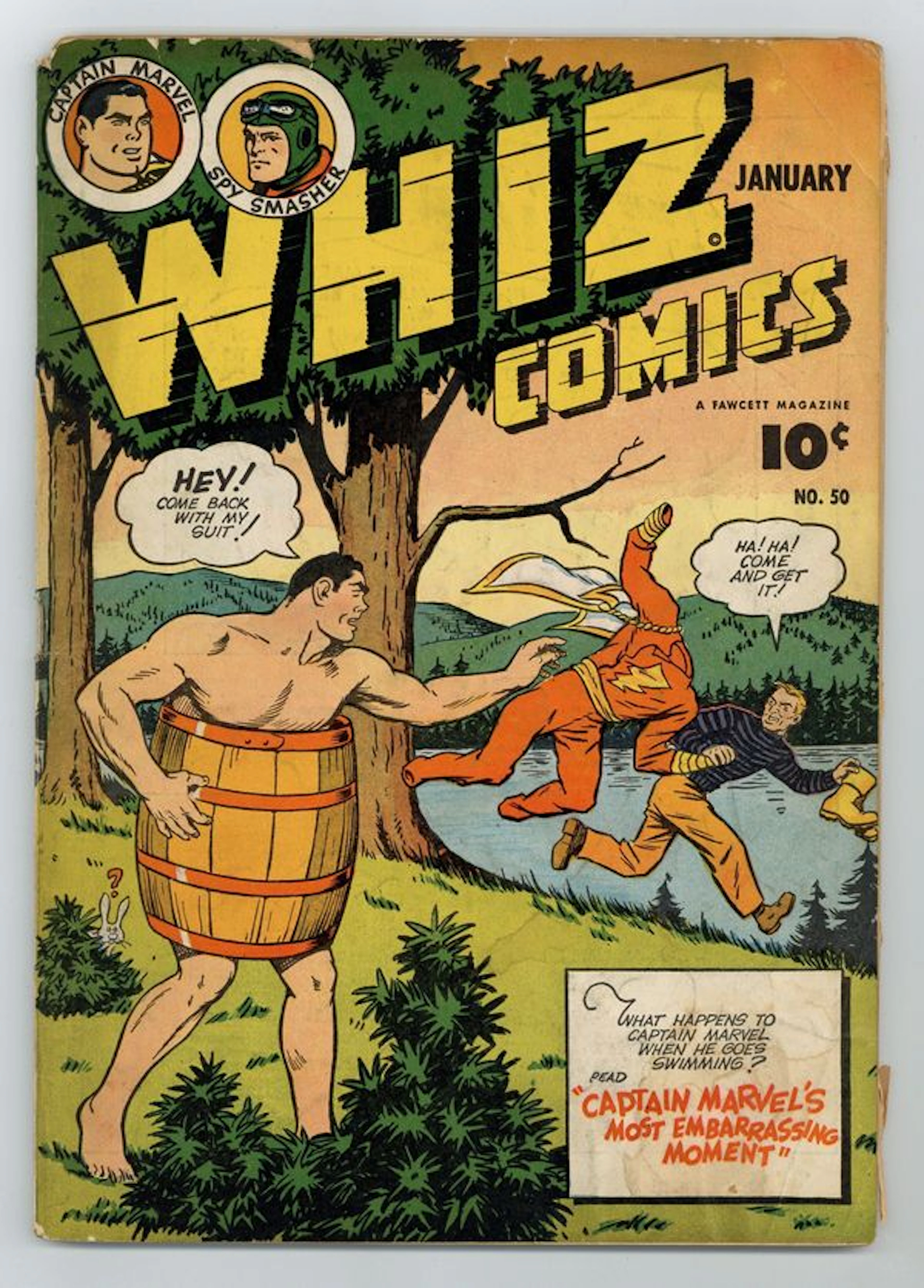 Whiz Comics (1940 Fawcett) 50 FR/GD 1.5