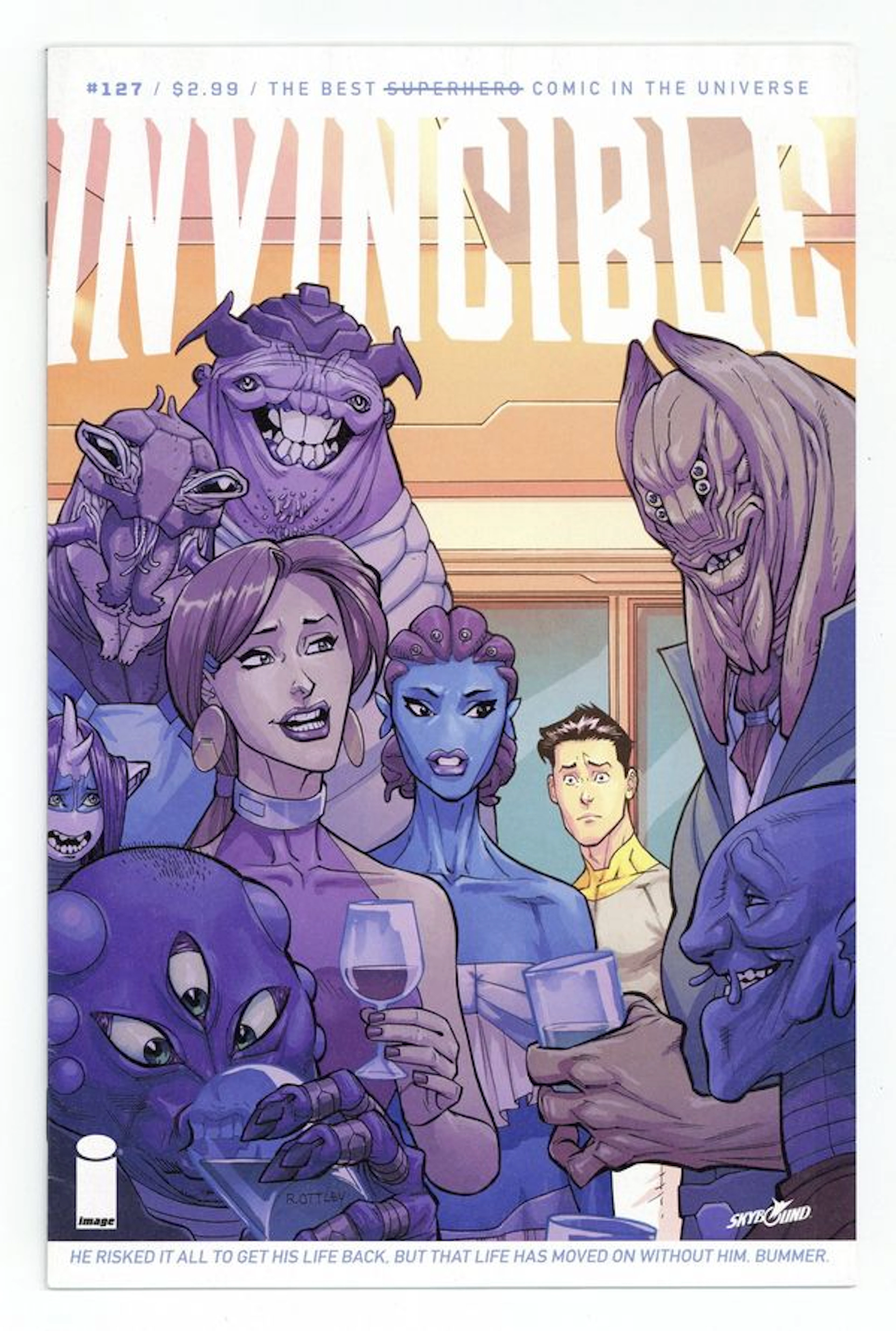 Invincible (2003 Image) 127A VF 8.0