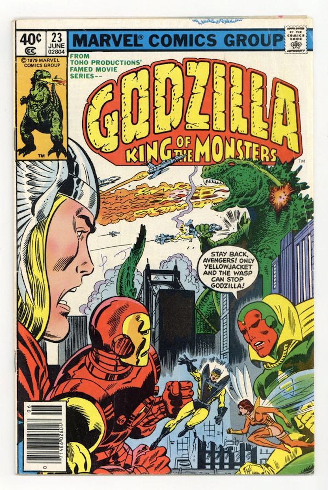 Godzilla (1977 Marvel) 23N GD/VG 3.0