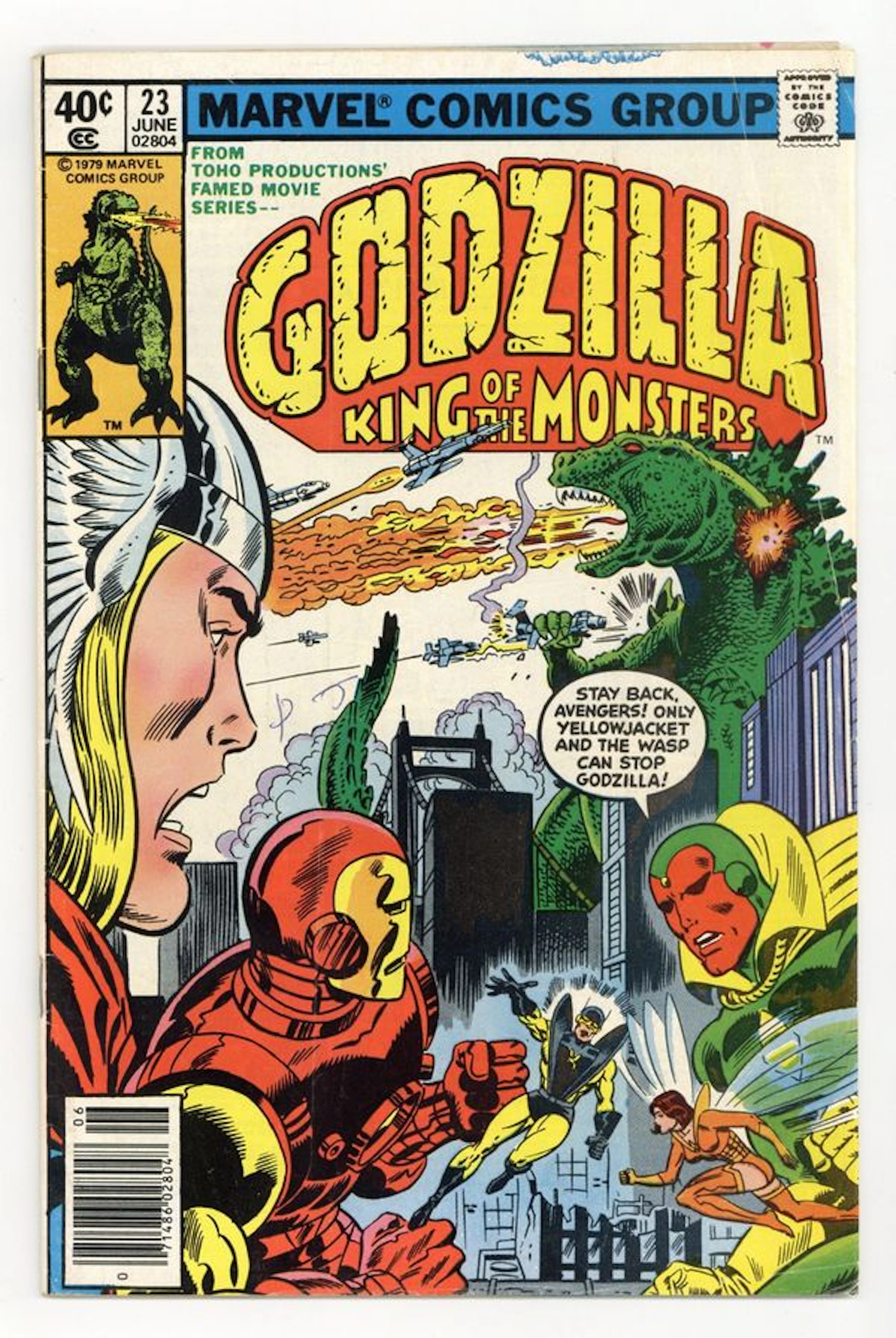 Godzilla (1977 Marvel) 23N GD/VG 3.0