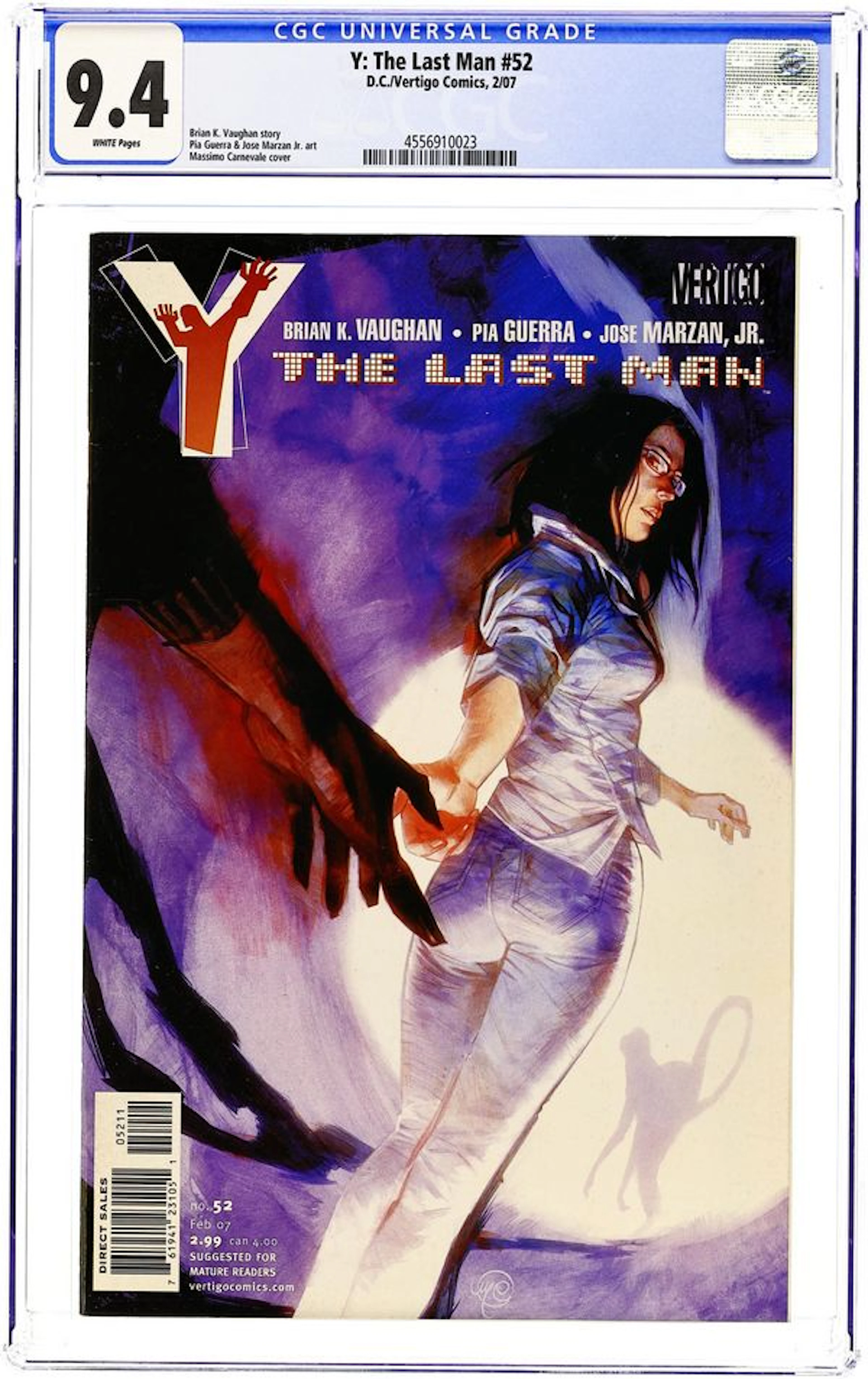 Y the Last Man (2002) 52 CGC 9.4