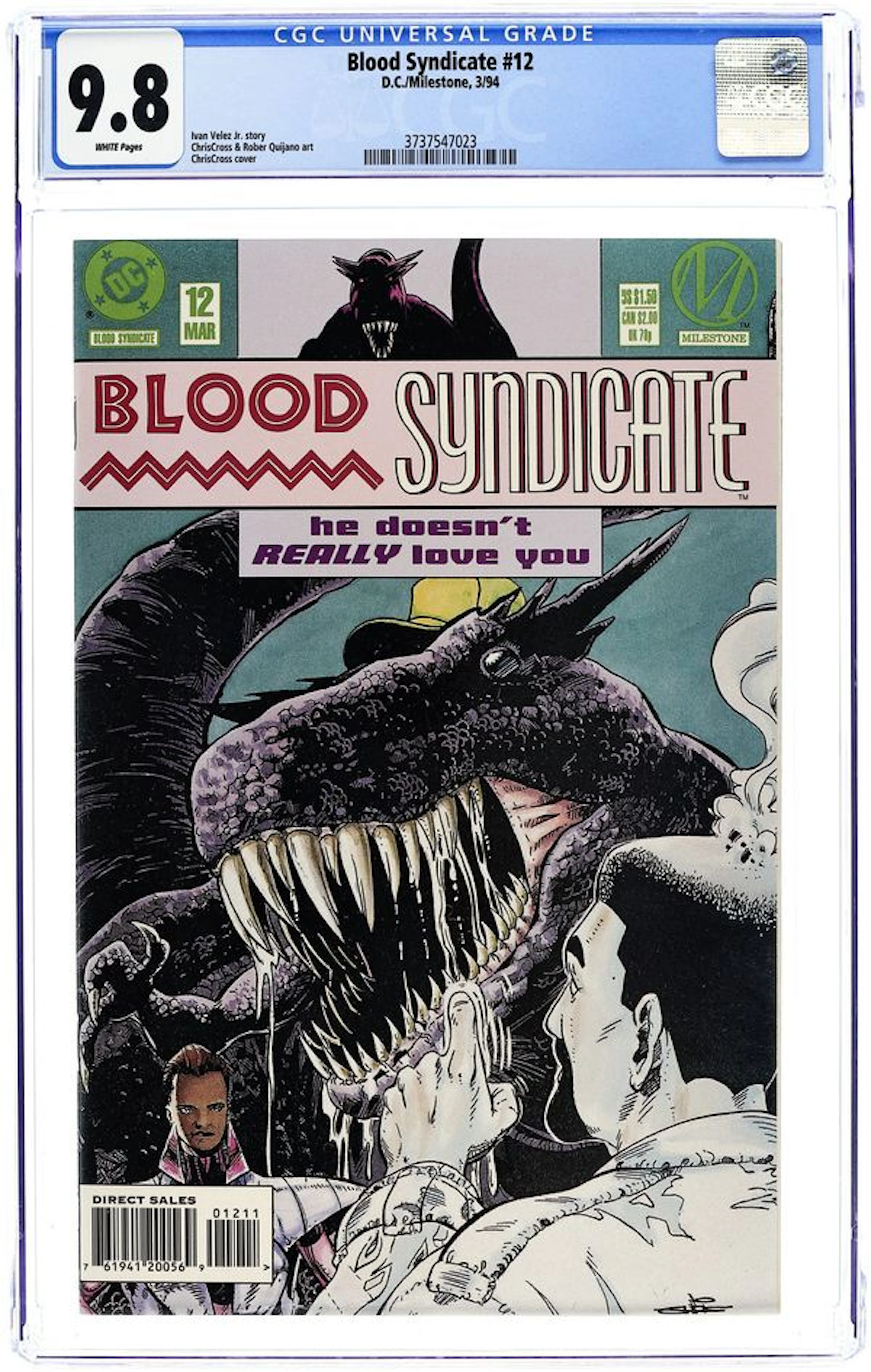 Blood Syndicate (1993 DC) Milestone 12 CGC 9.8