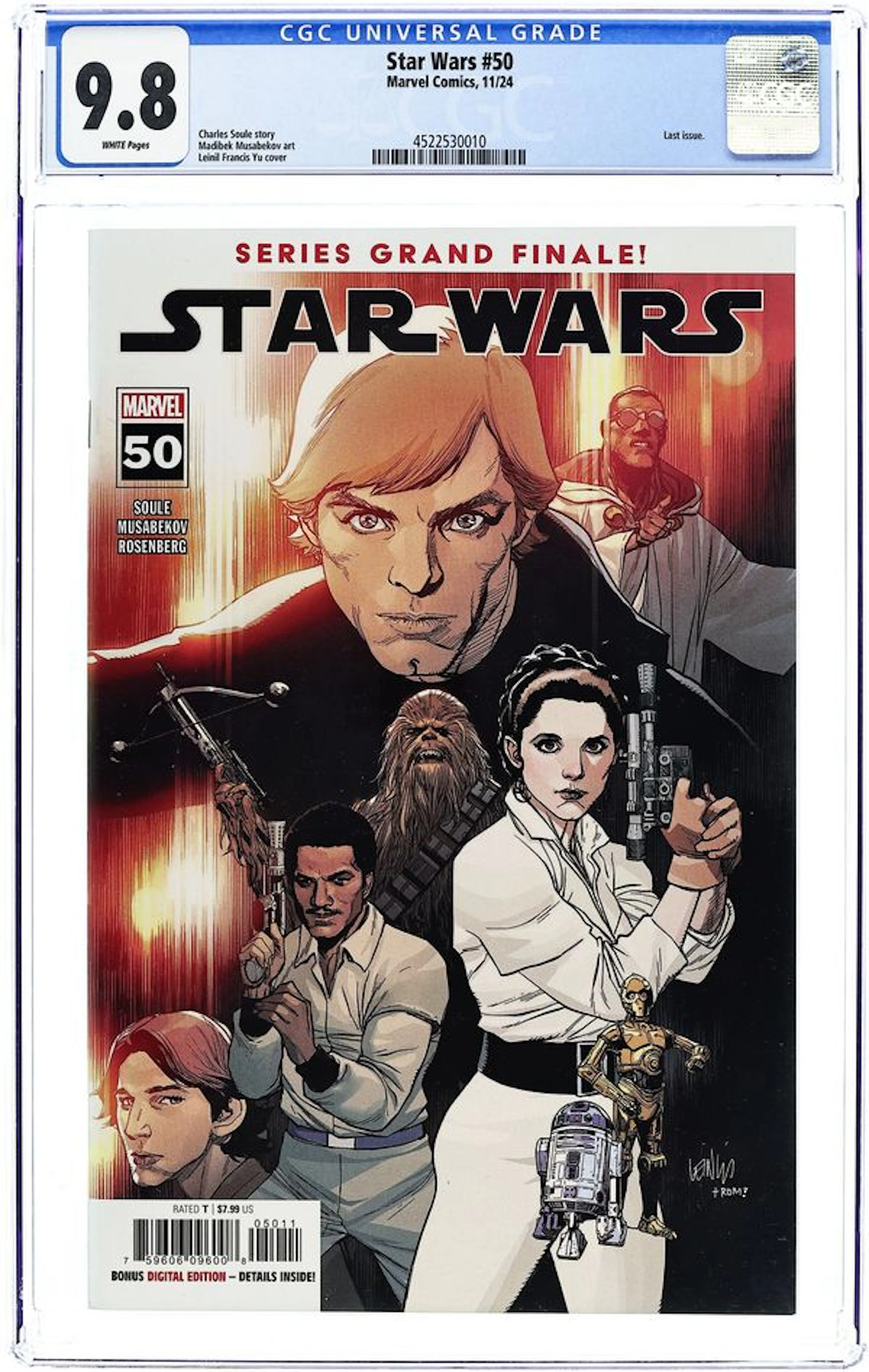 Star Wars (2020 Marvel) 50A CGC 9.8