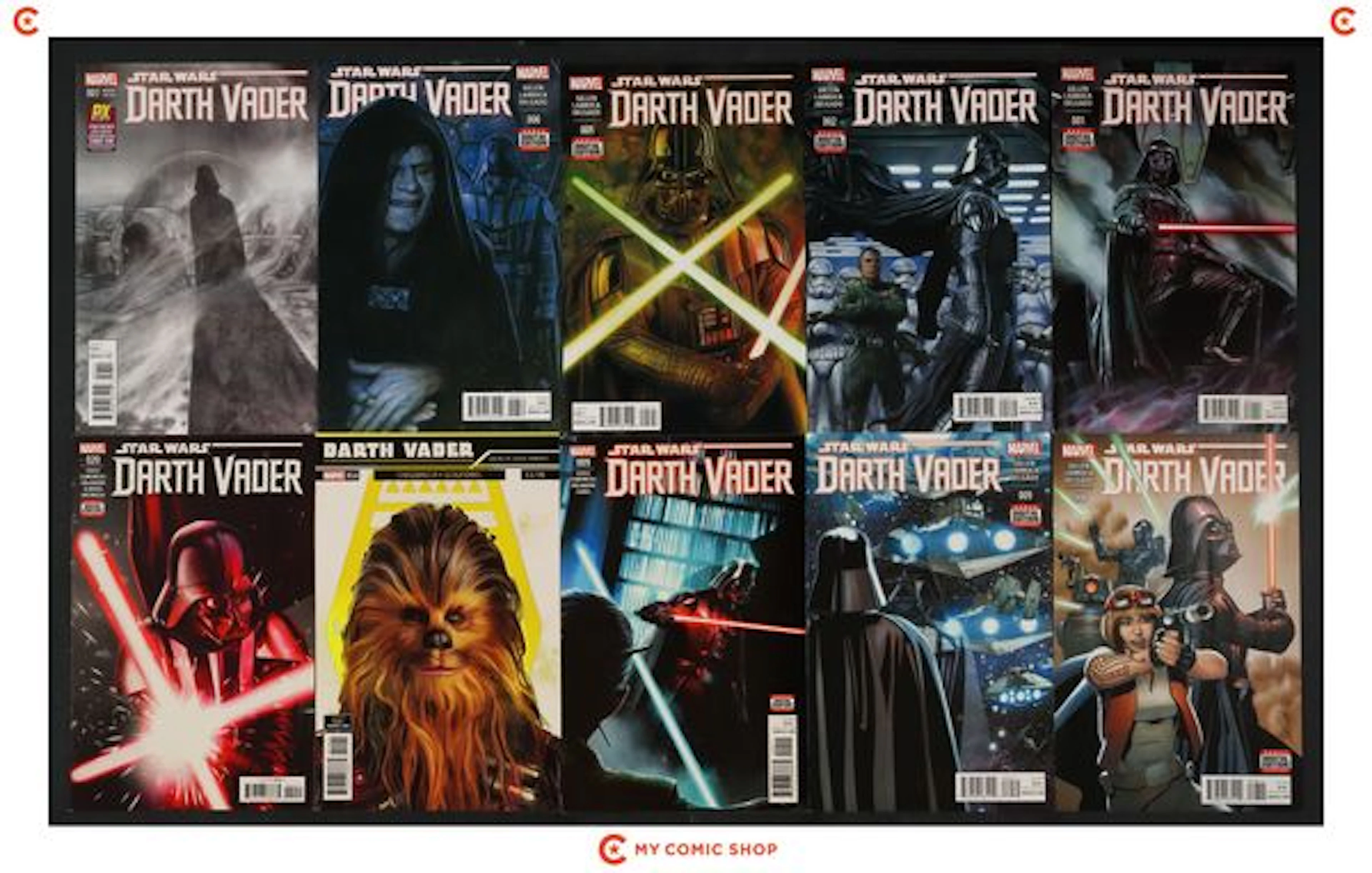 Star Wars Darth Vader Lot of 10