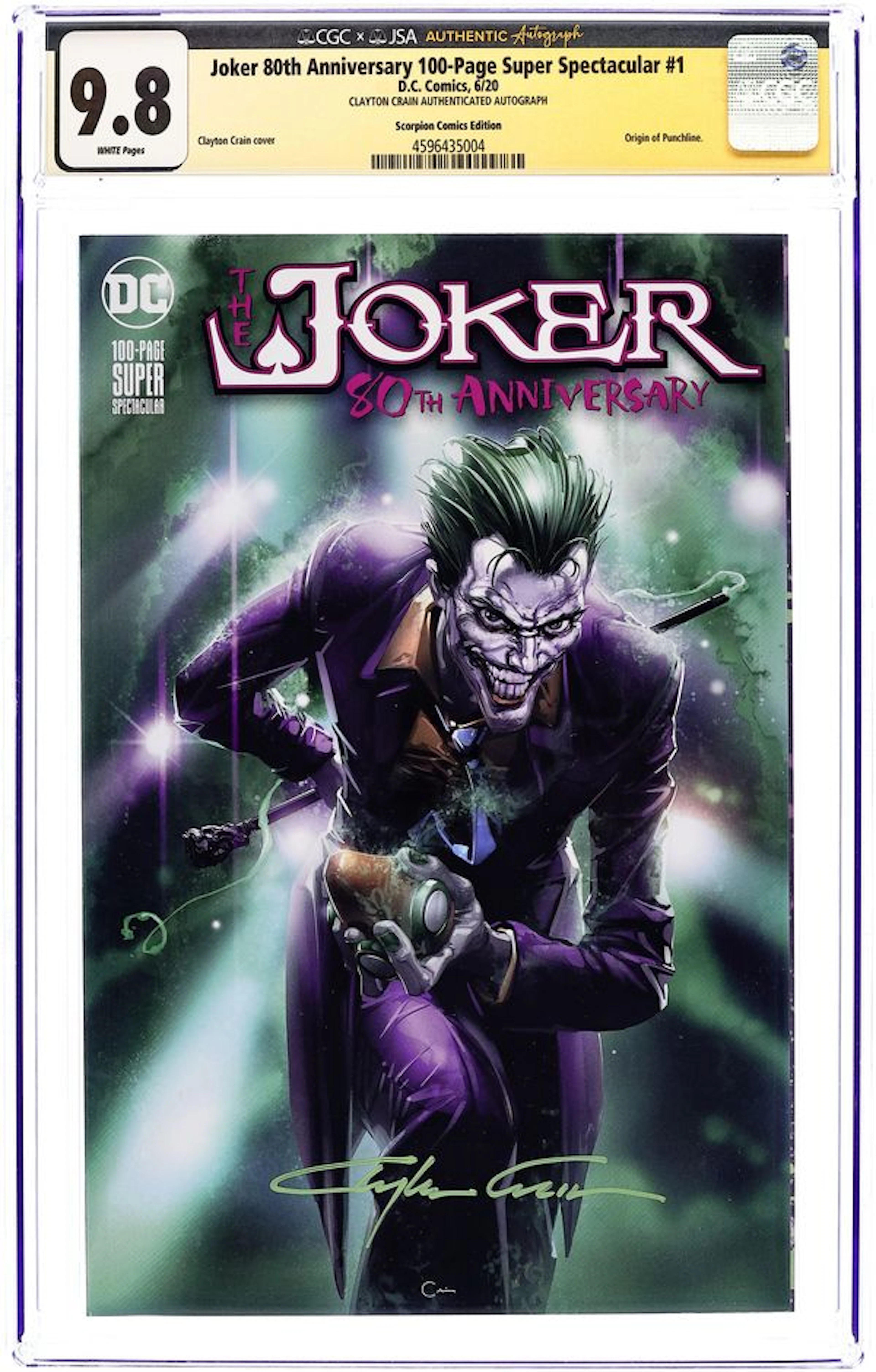 Joker 80th Anniversary 100 Page Super Spectacular (2020 DC) 1SCORPION.A