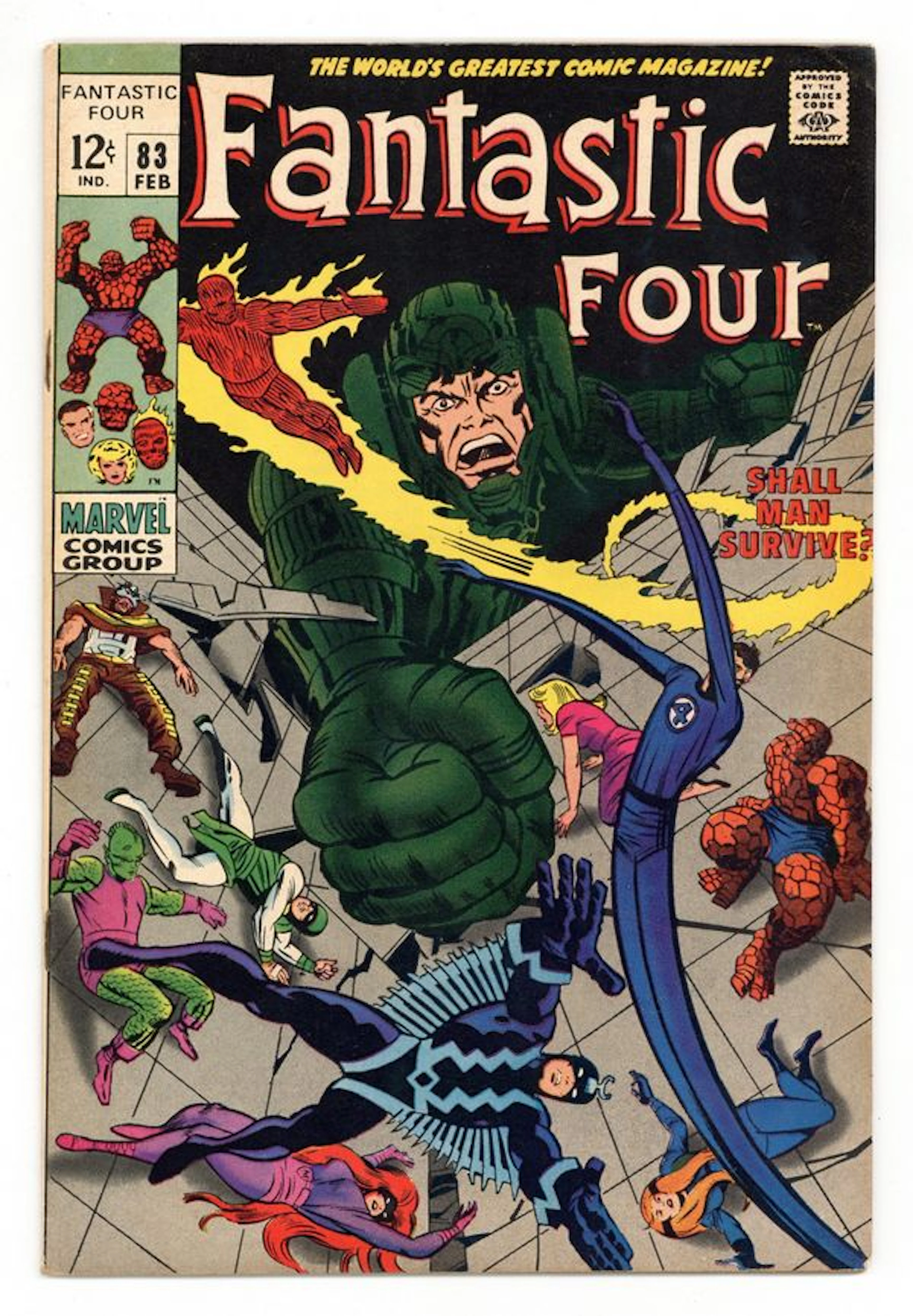 Fantastic Four (1961 1st Series) 83 VG+ 4.5