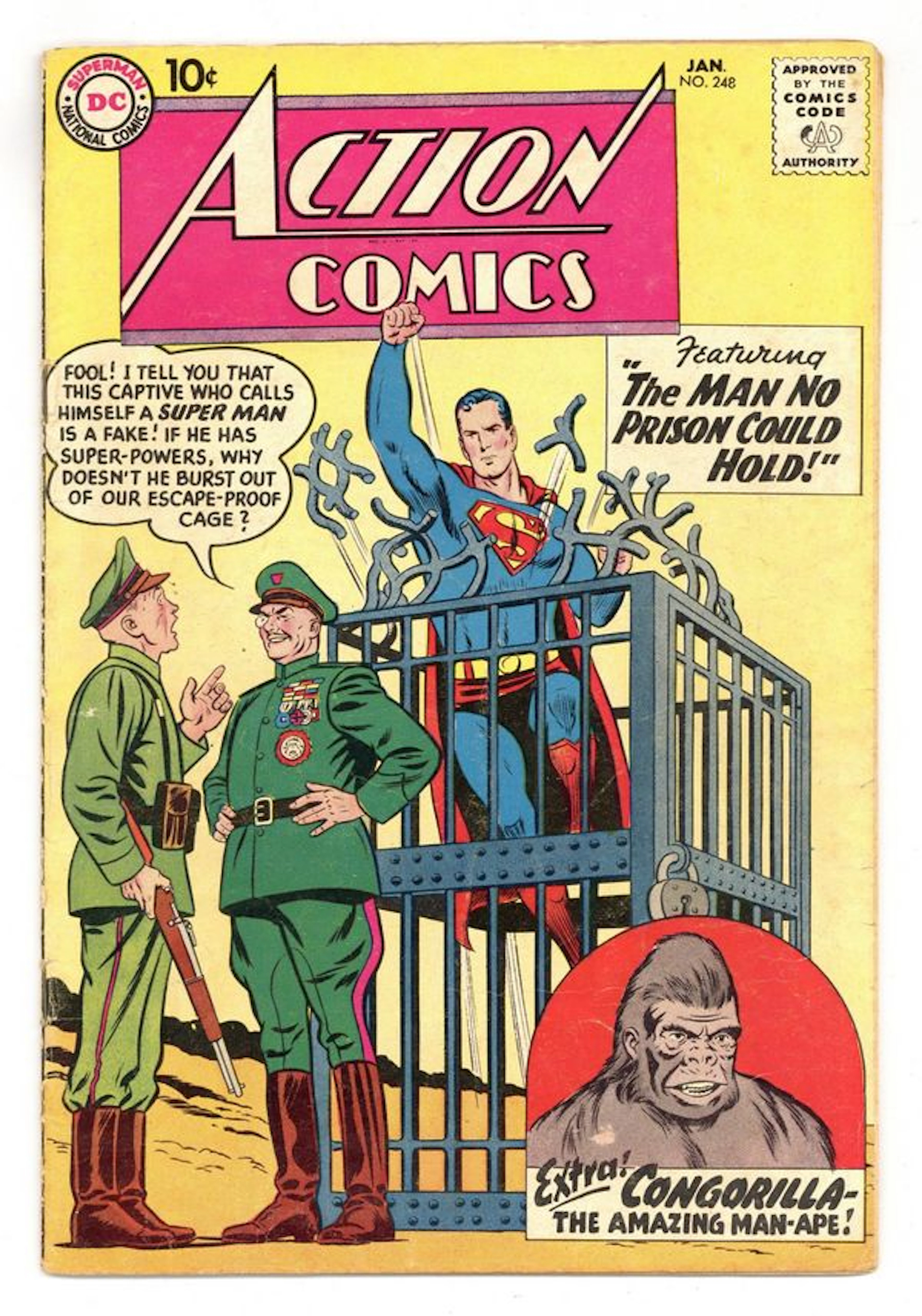 Action Comics (1938 DC) 248 GD/VG 3.0