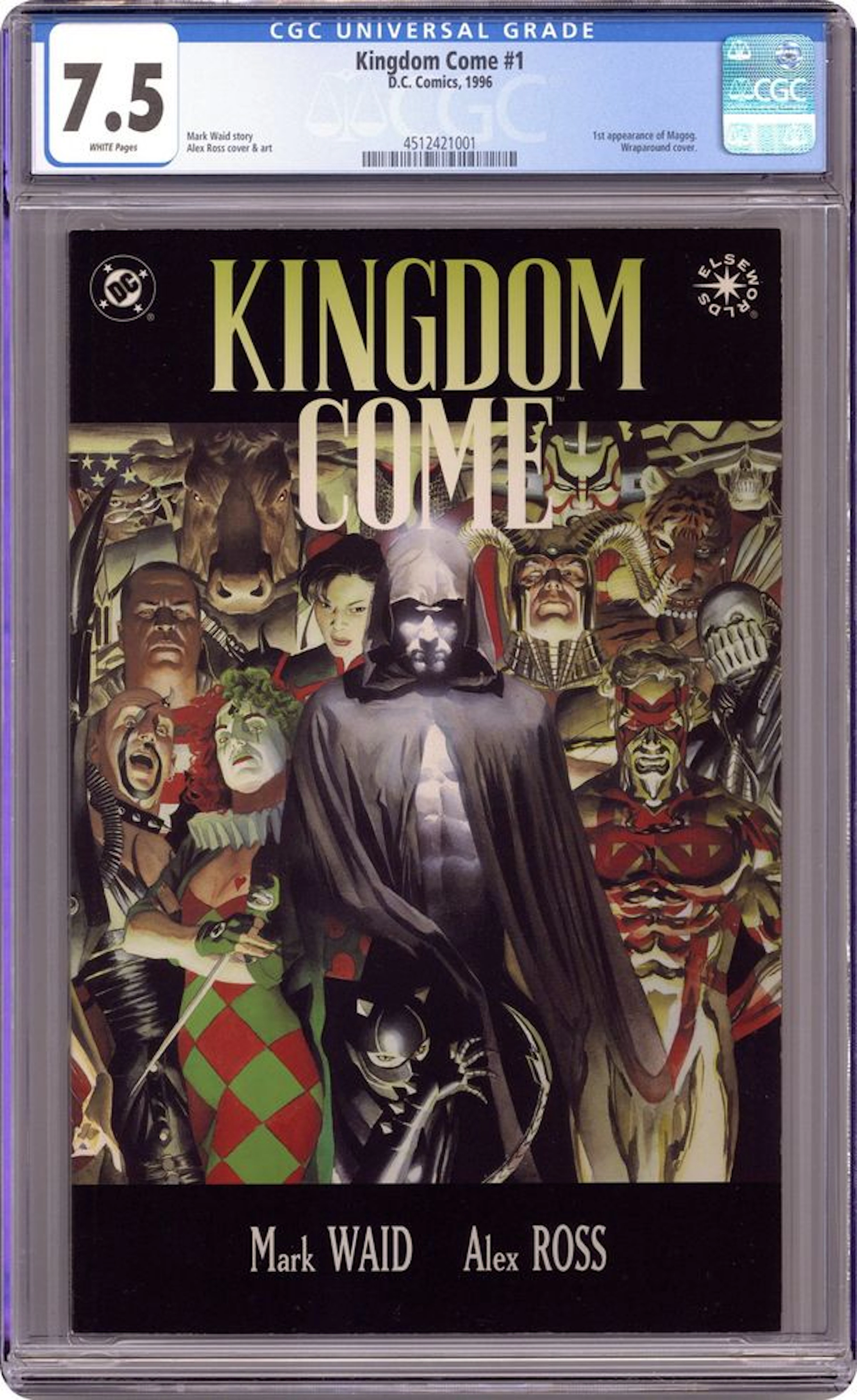 Kingdom Come (1996 DC) 1 CGC 7.5