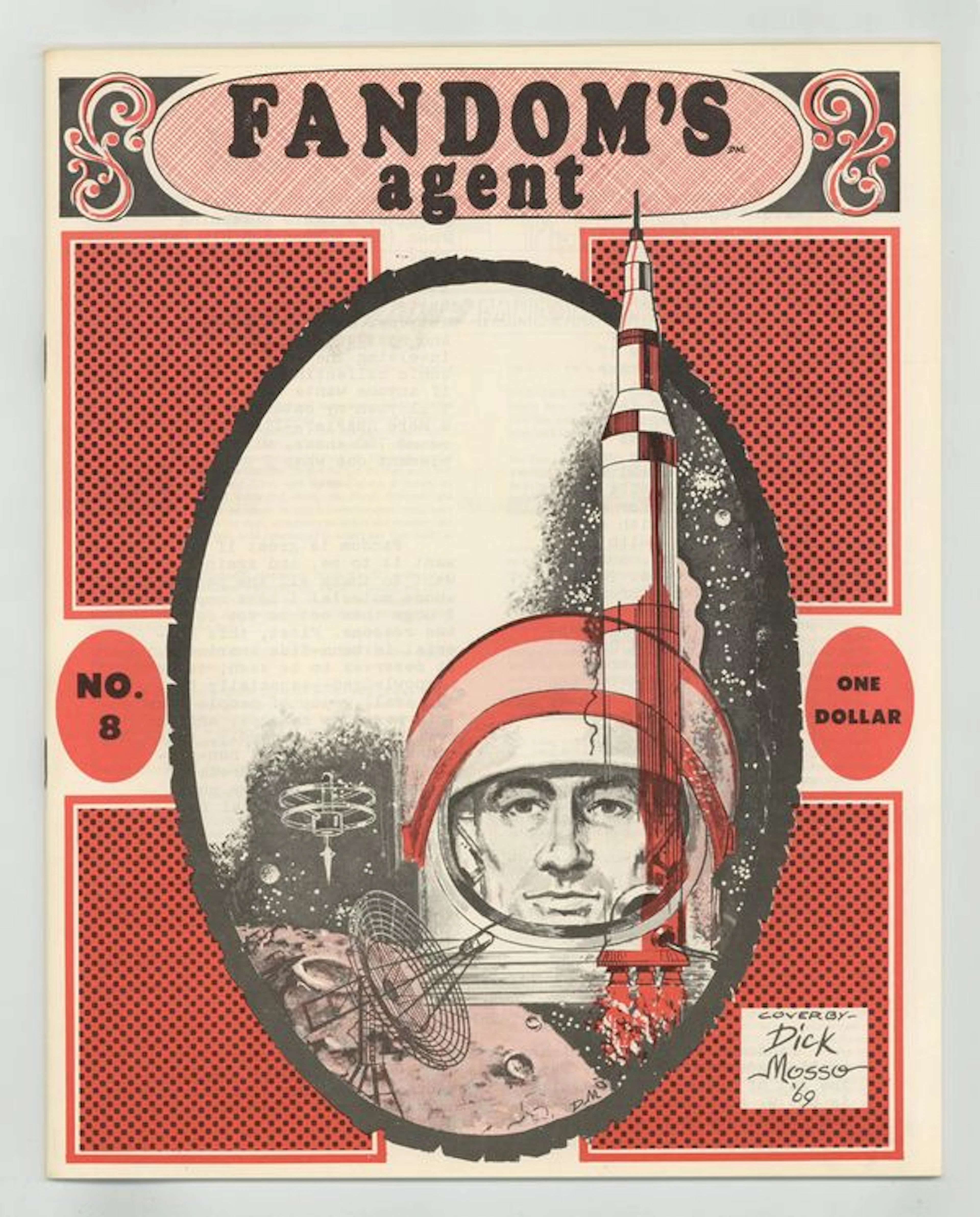 Fandom's Agent (1968) Fanzine 8 NM- 9.2