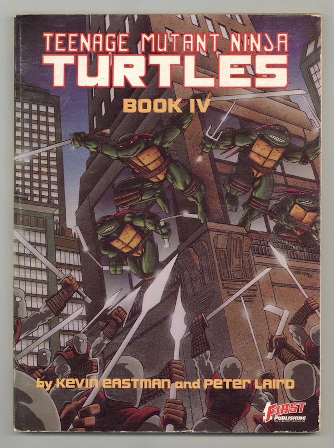 Teenage Mutant Ninja Turtles TPB (1986-1988 First Comics) 4-REP GD/VG 3.0