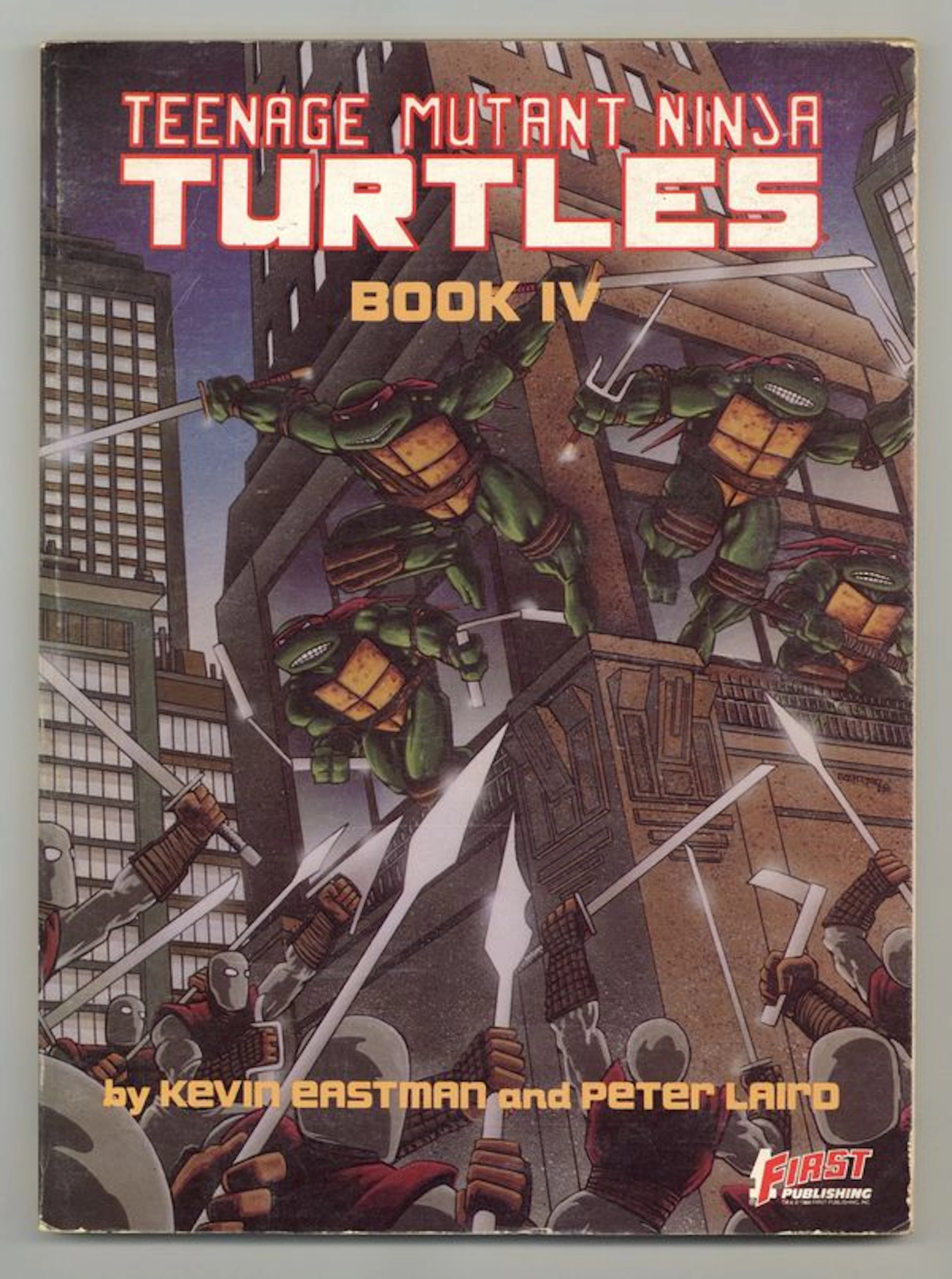 Teenage Mutant Ninja Turtles TPB (1986-1988 First Comics) 4-REP GD/VG 3.0