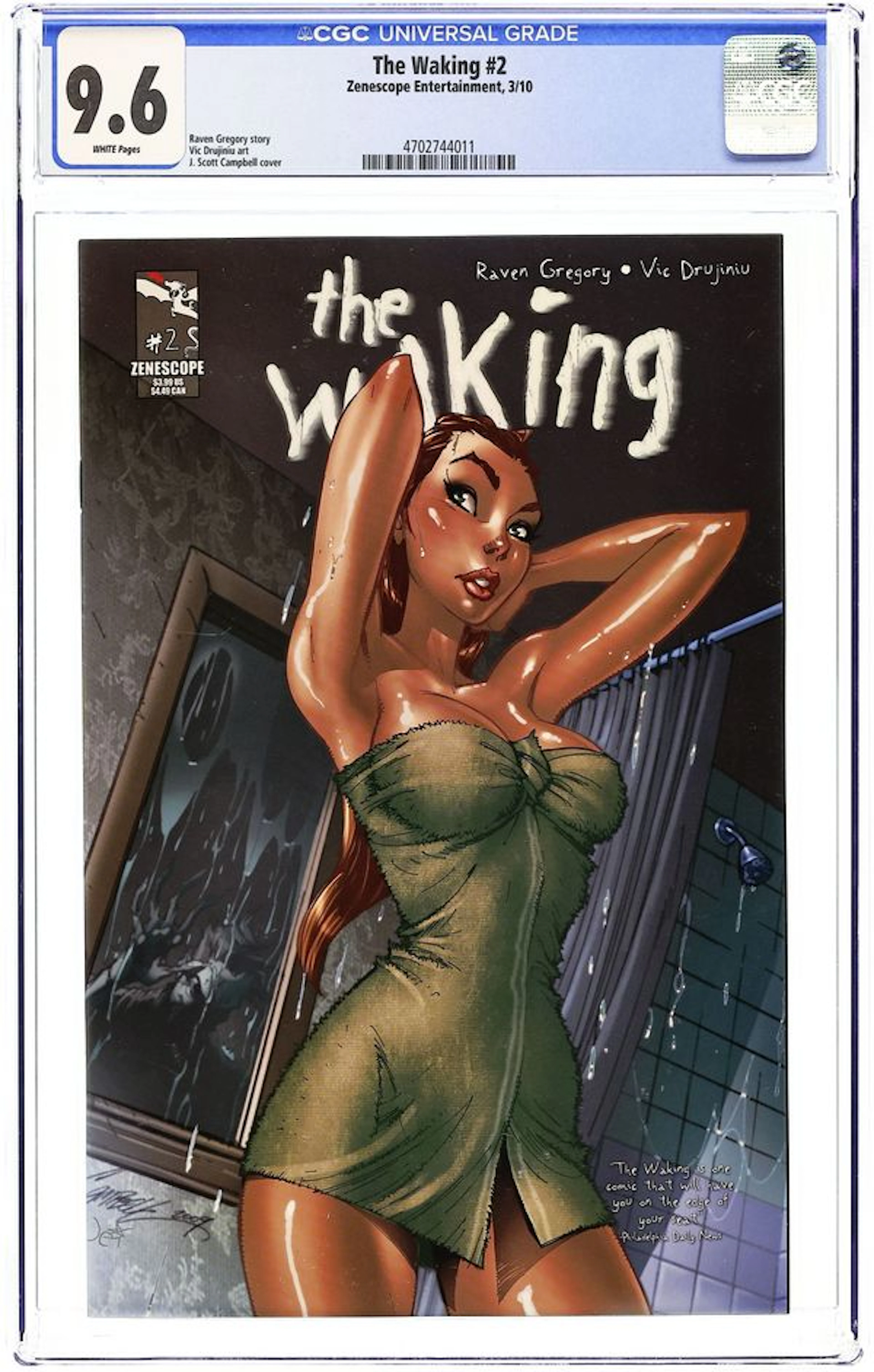 Waking (2010 Zenescope Entertainment) 2A CGC 9.6