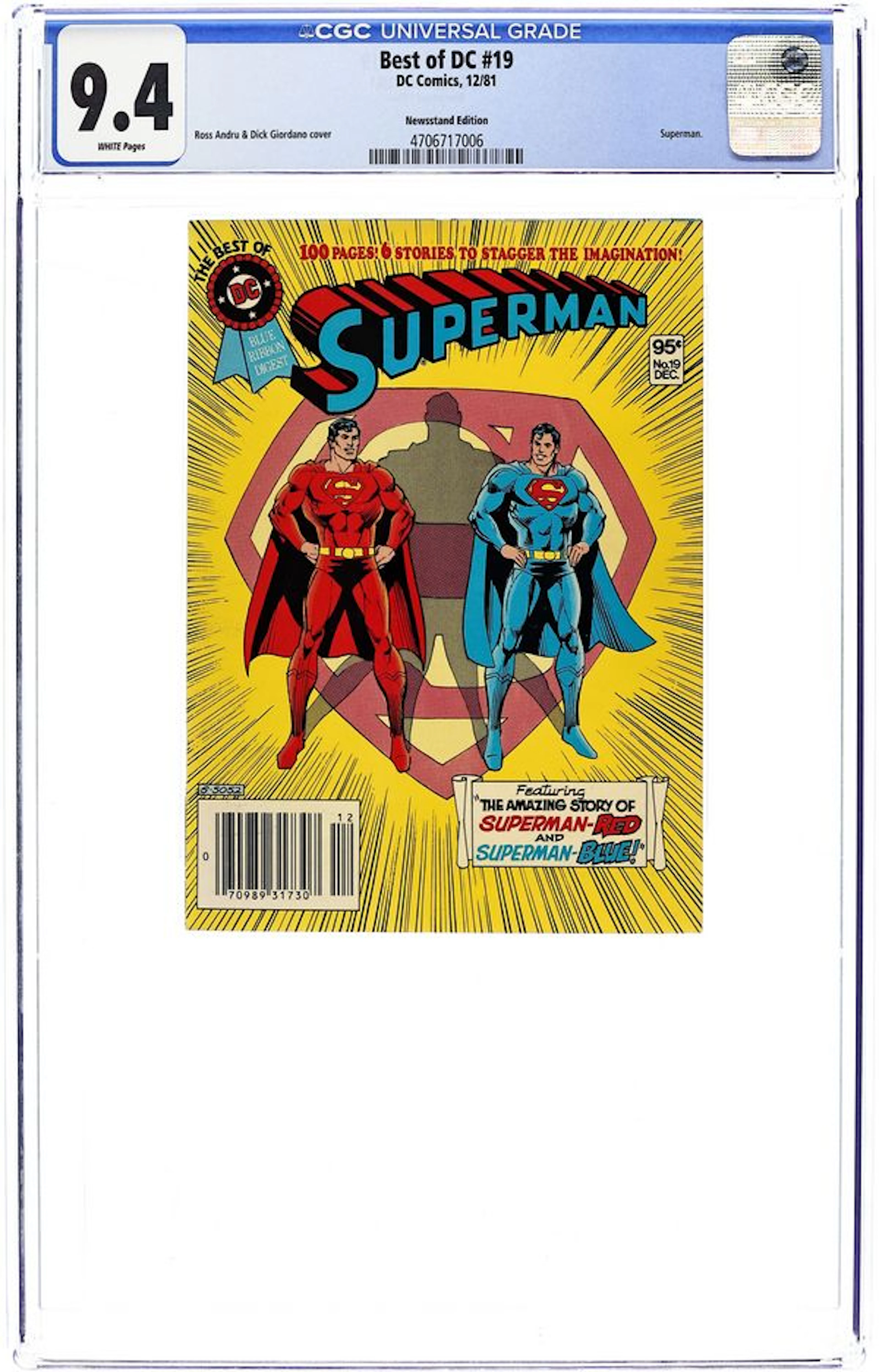 Best of DC Blue Ribbon Digest (1979) 19N CGC 9.4