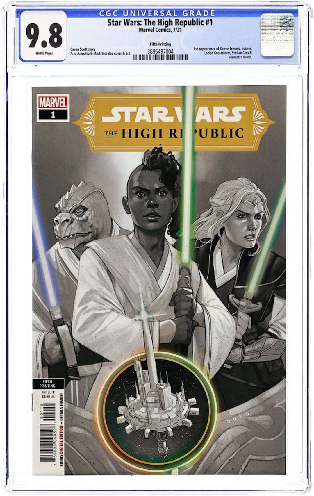 Star Wars The High Republic (2021 Marvel) 1I CGC 9.8
