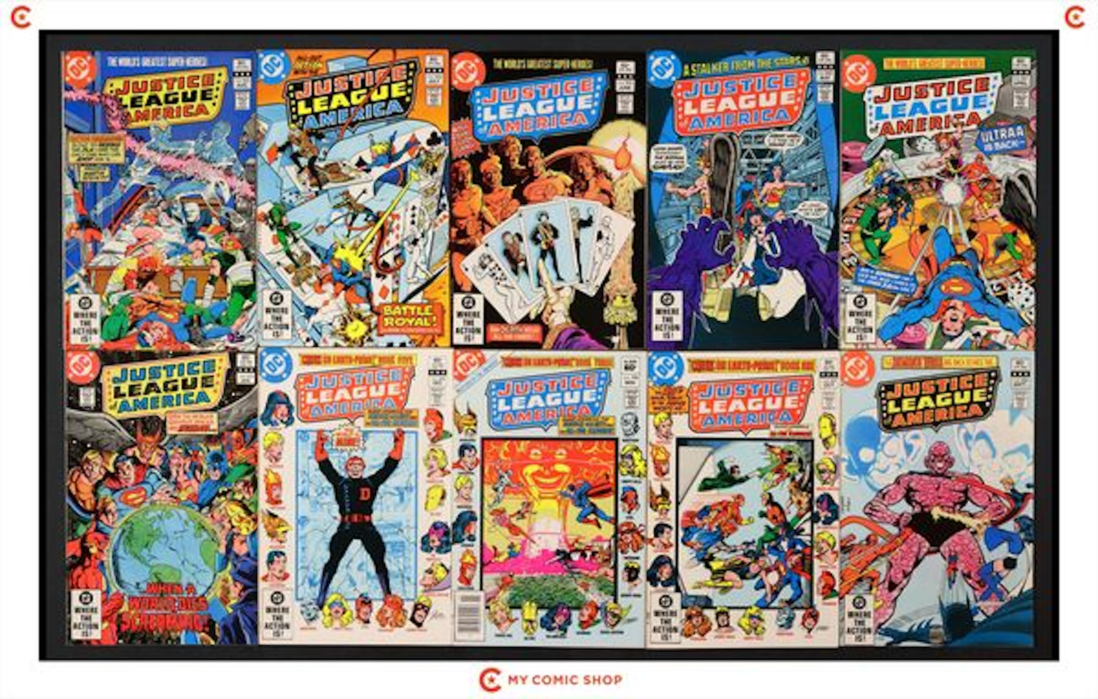 Justice League of America Lot of 10