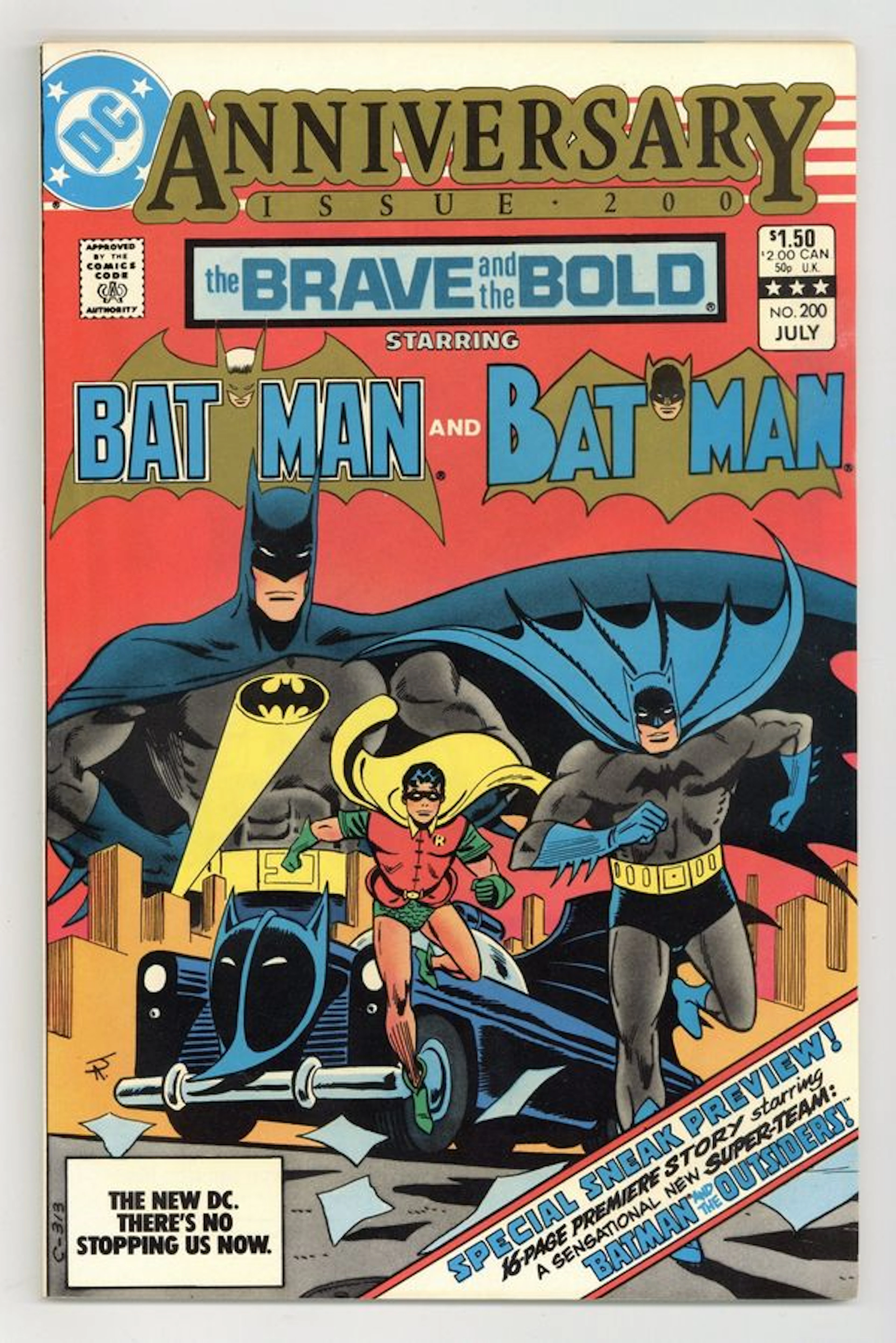 Brave and the Bold (1955 1st Series DC) 200D FN 6.0