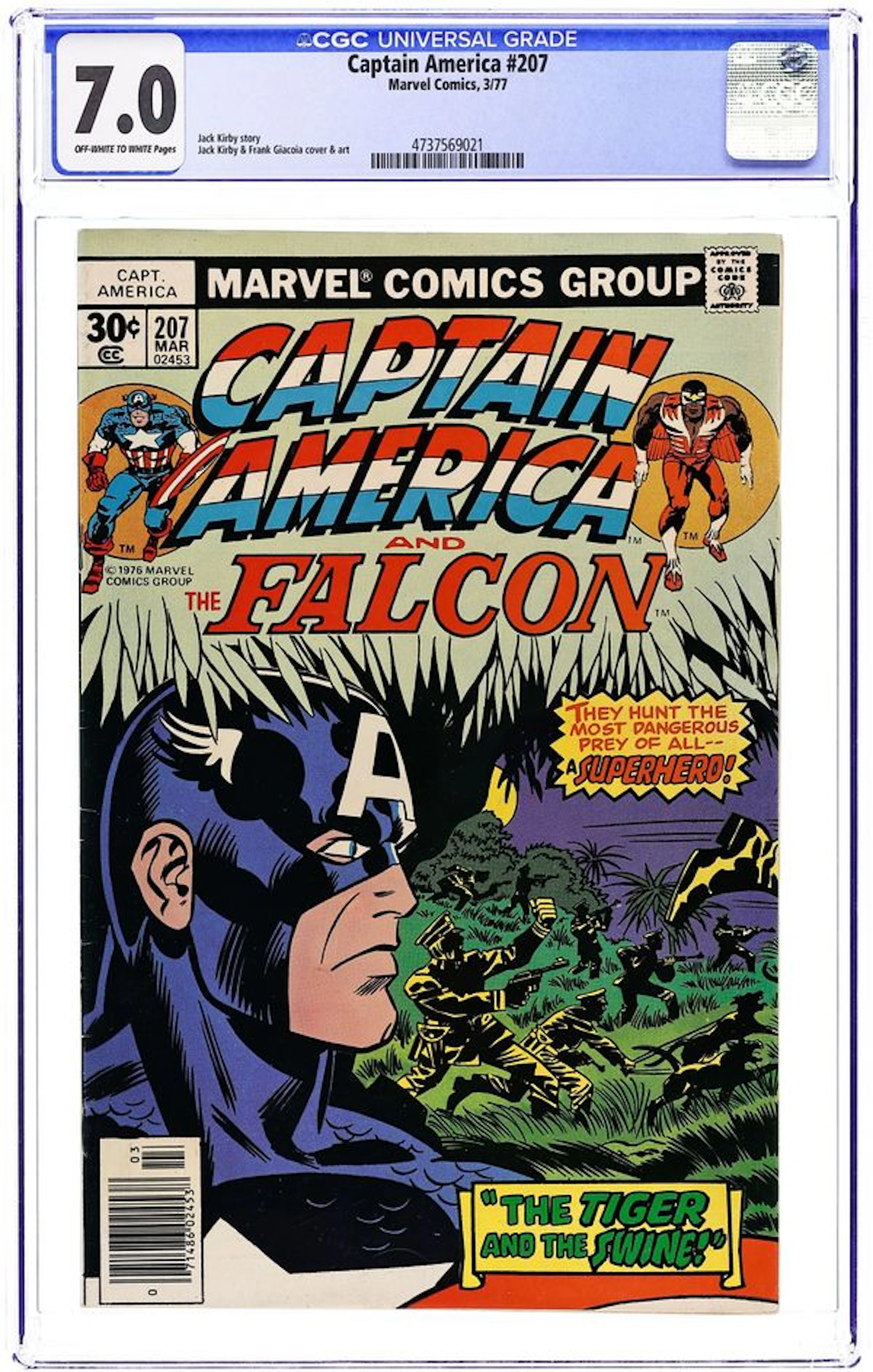 Captain America (1968 1st Series) 207 CGC 7.0