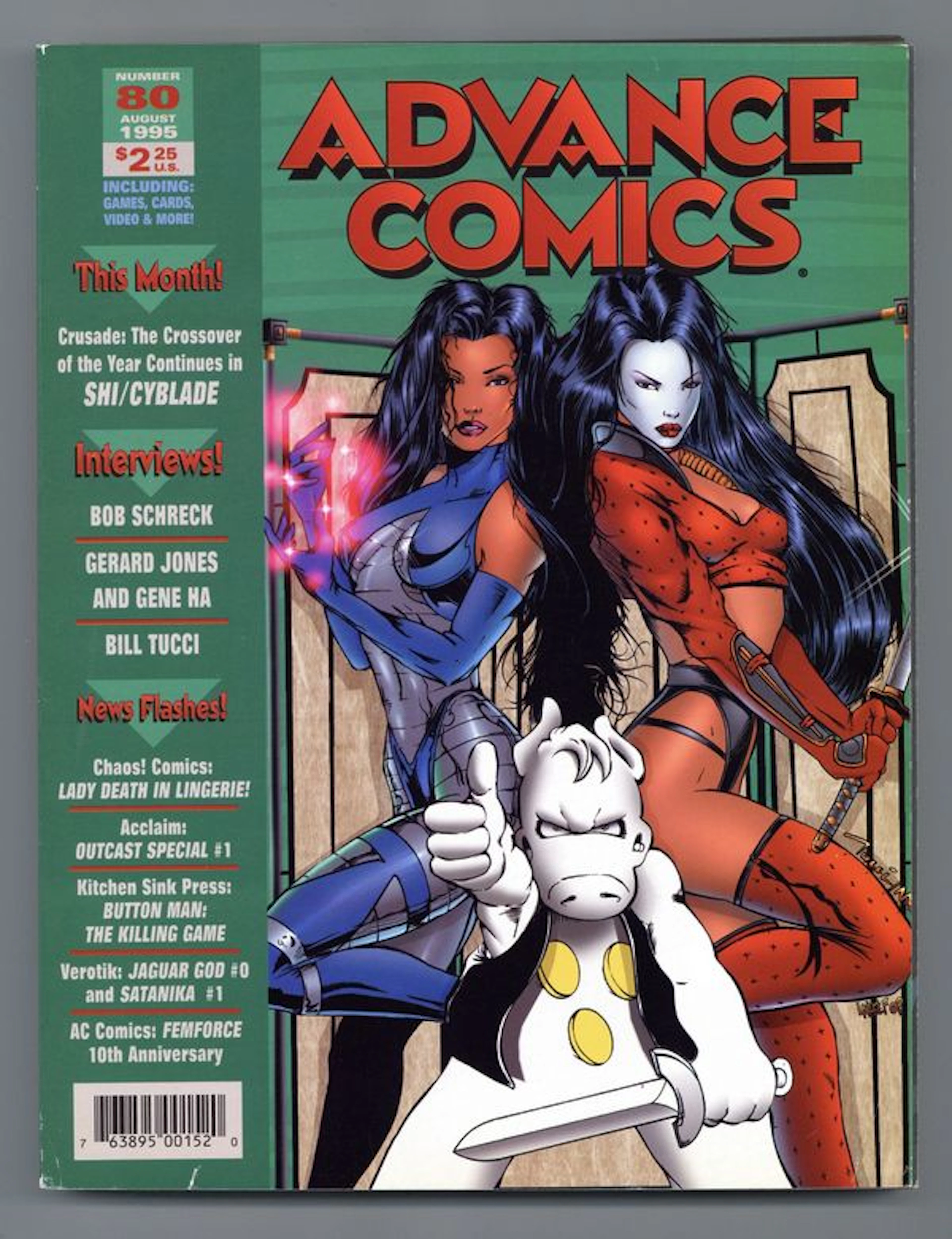 Advance Comics (1989 Capital City Distribution) 80 VG- 3.5
