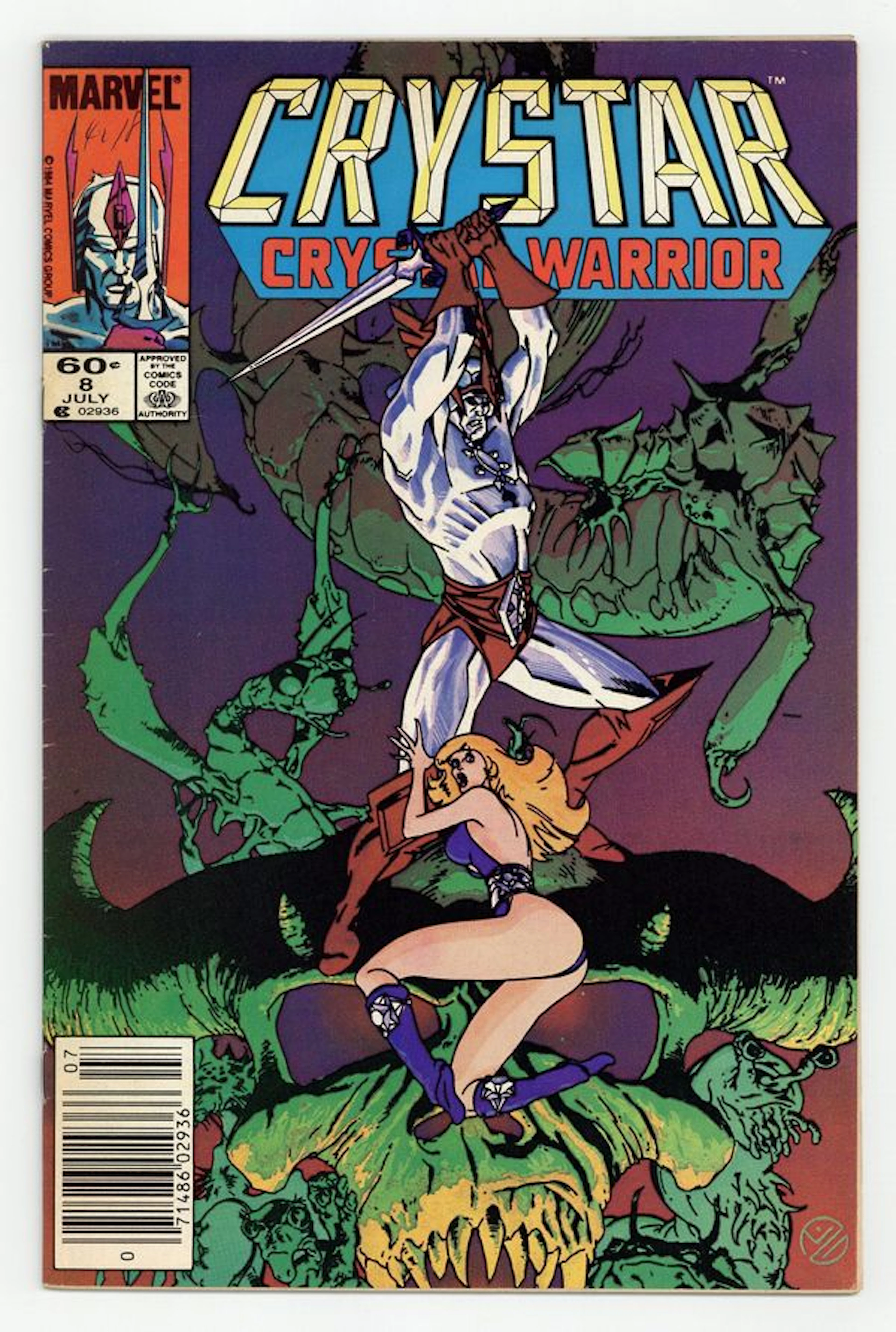 Saga of Crystar (1983 Marvel) 8 FN 6.0